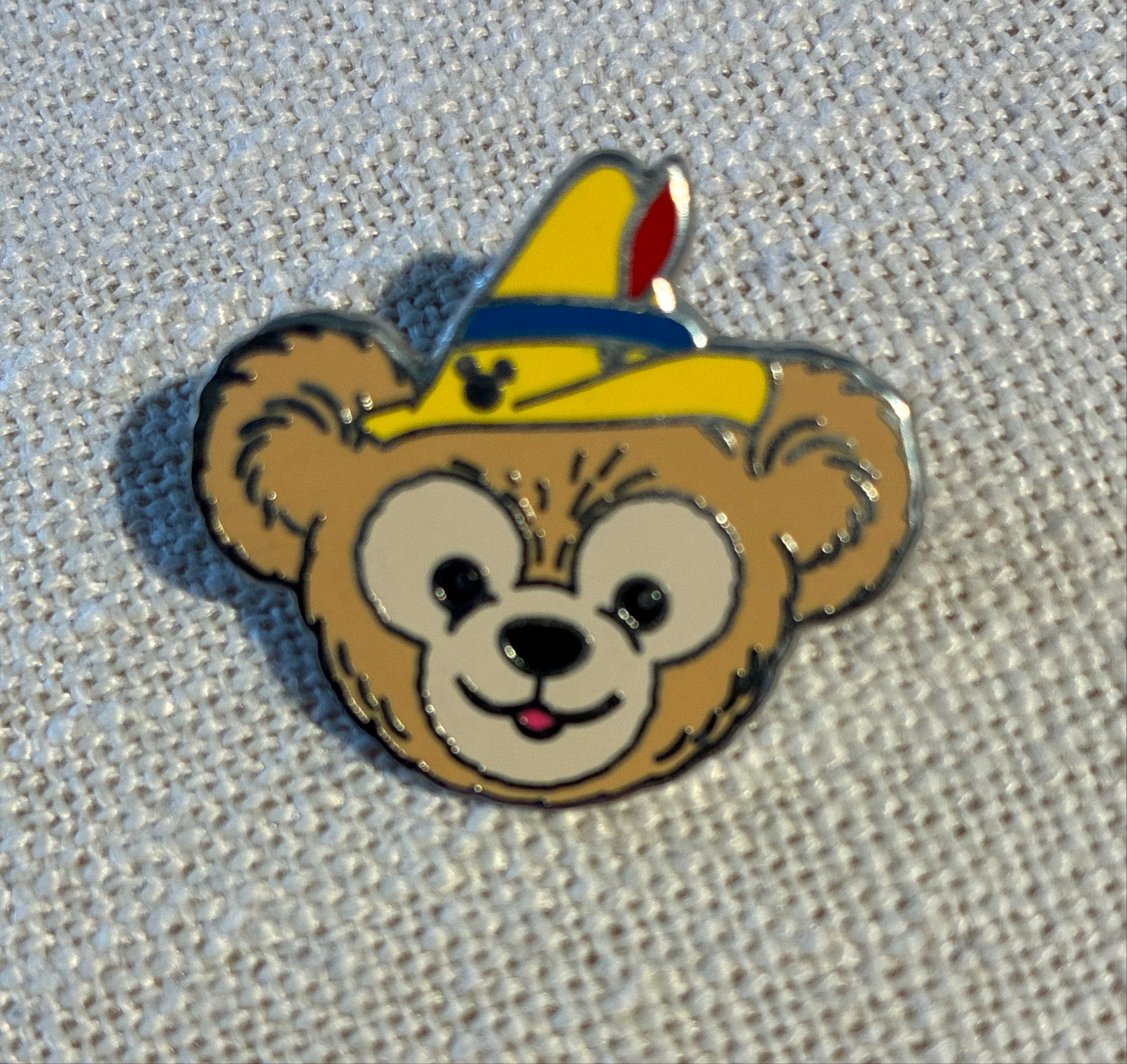 Duffy the Disney Bear - Peter Pan Hat - Hidden Mickey front