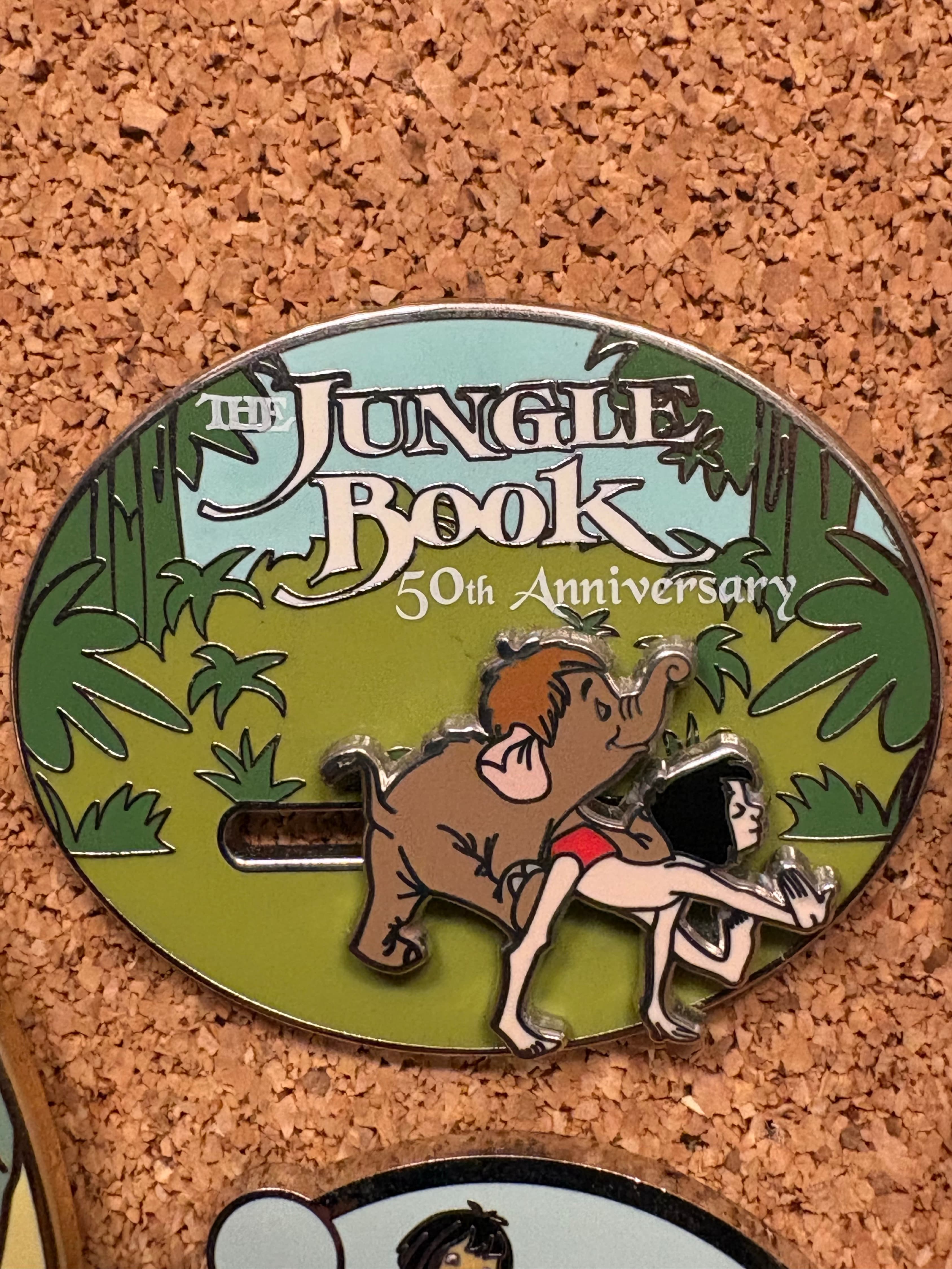 Mowgli and Hathi Jr. - The Jungle Book 50th Anniversary front