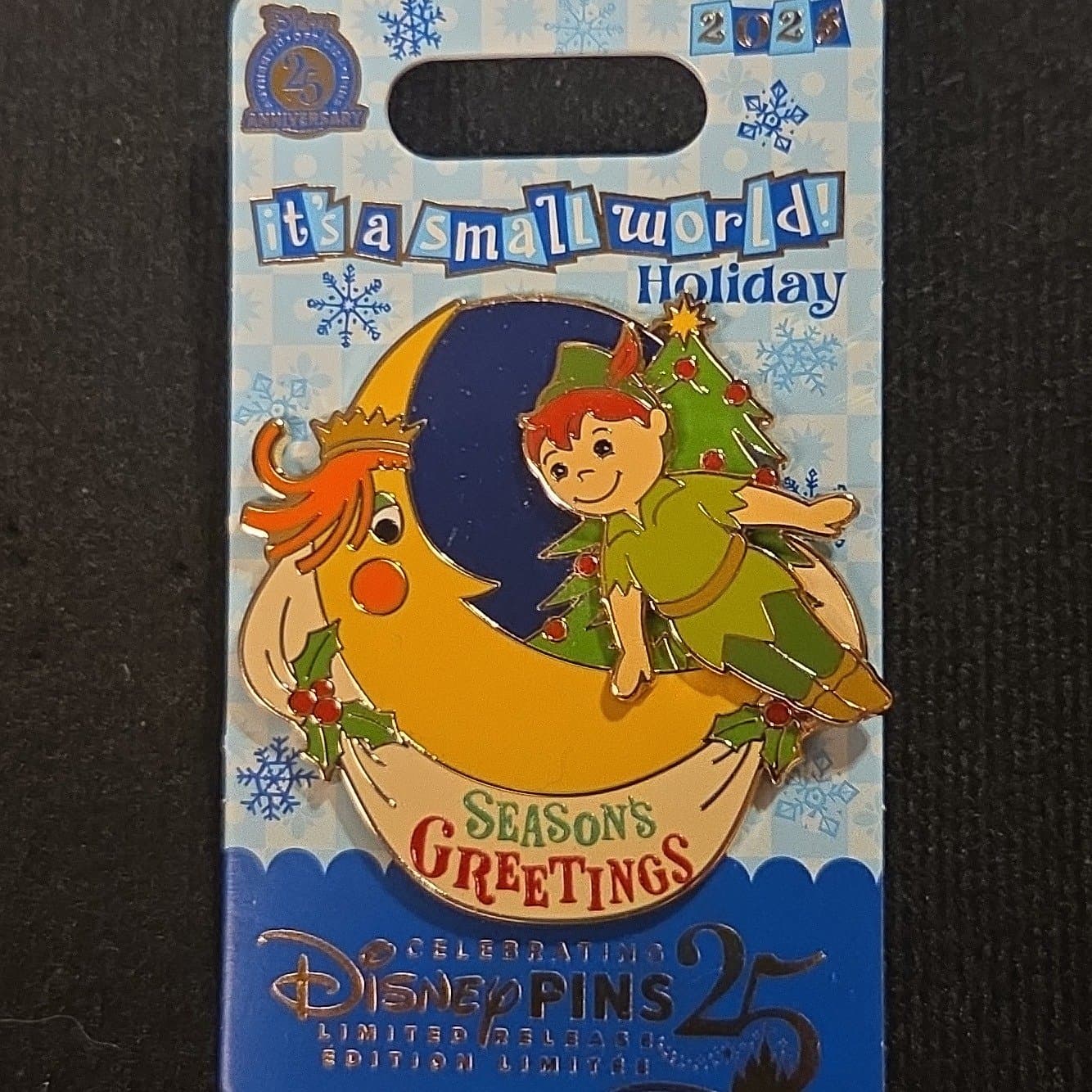 It's a Small World Holiday - Season's Greetings — Peter Pan front