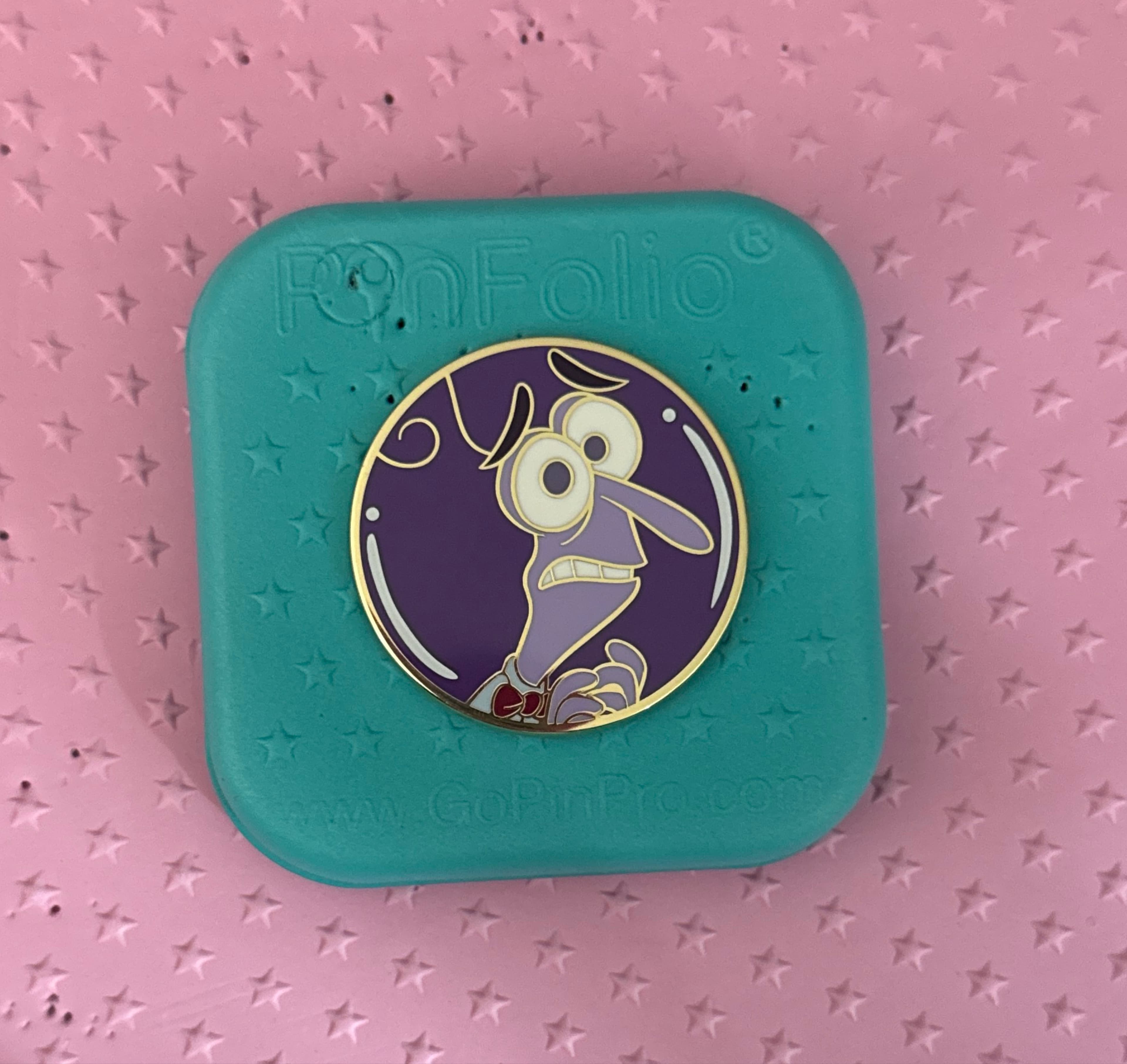 FiGPiN Mystery Mini Fear Pin - Inside Out 2 Series #1 front