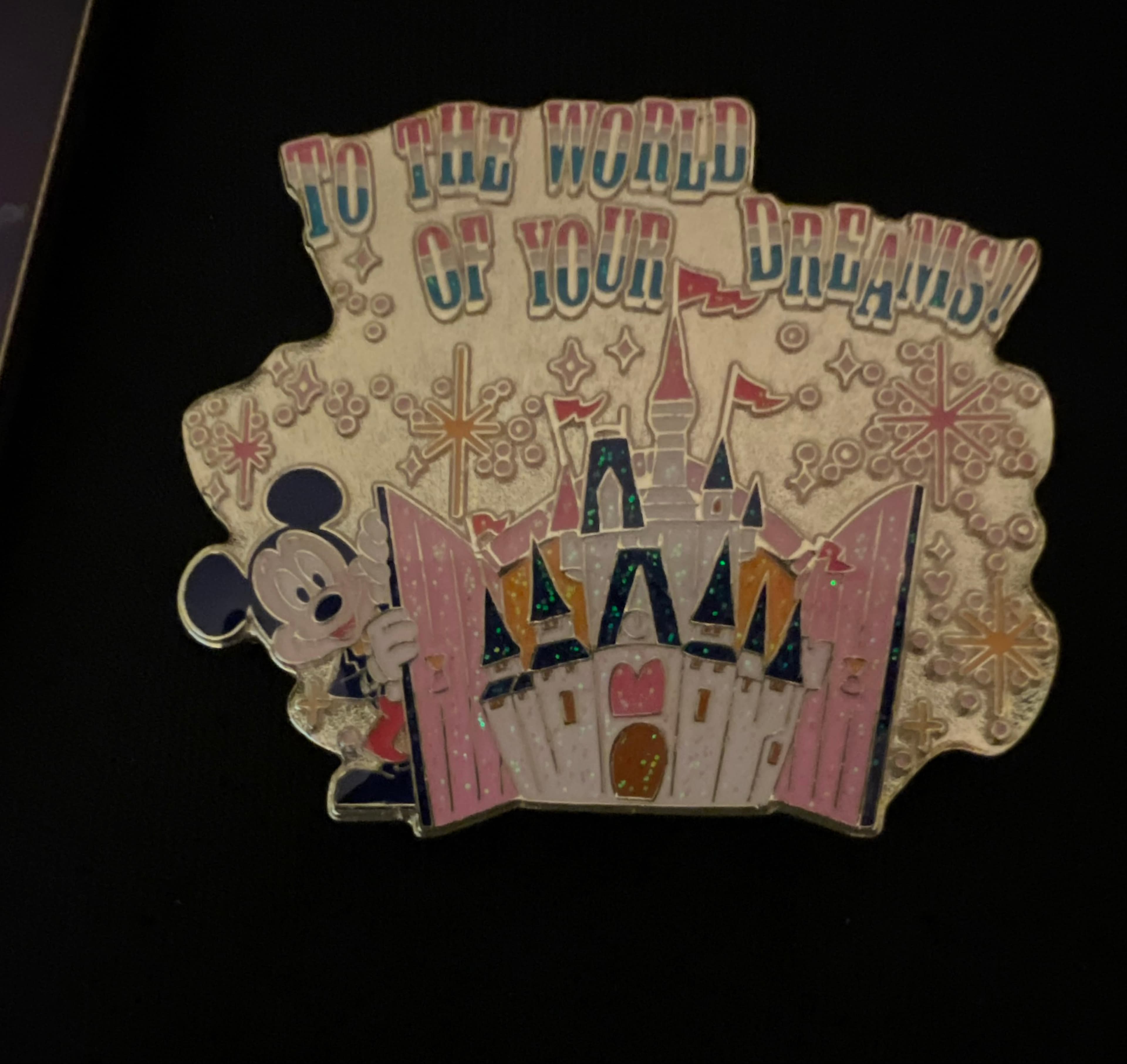 Mickey and Castle with Sparkles front