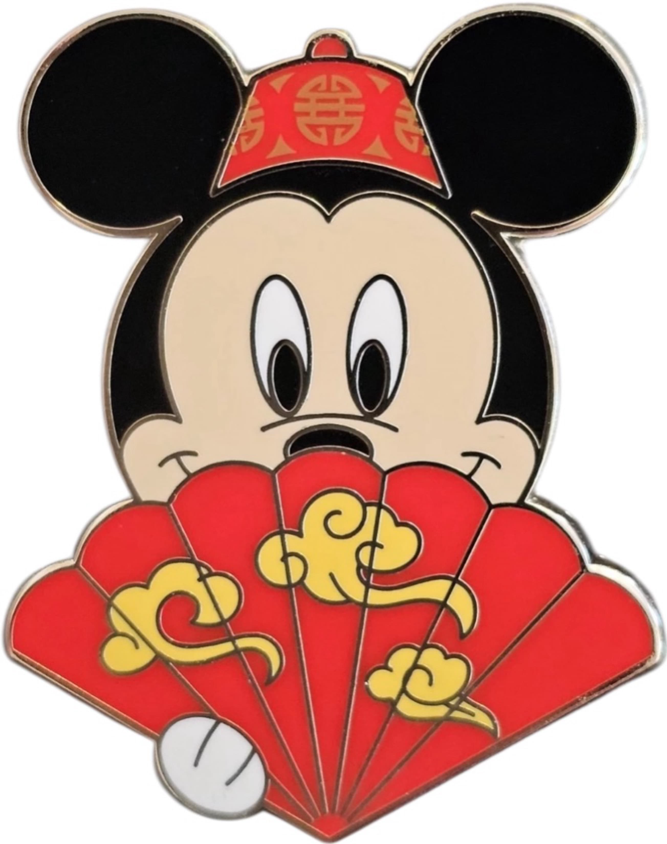 Mickey Mouse Folding Fan front