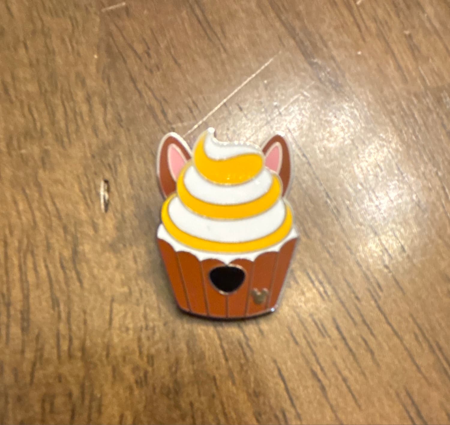 Chip cupcake 2026 hidden Mickey front