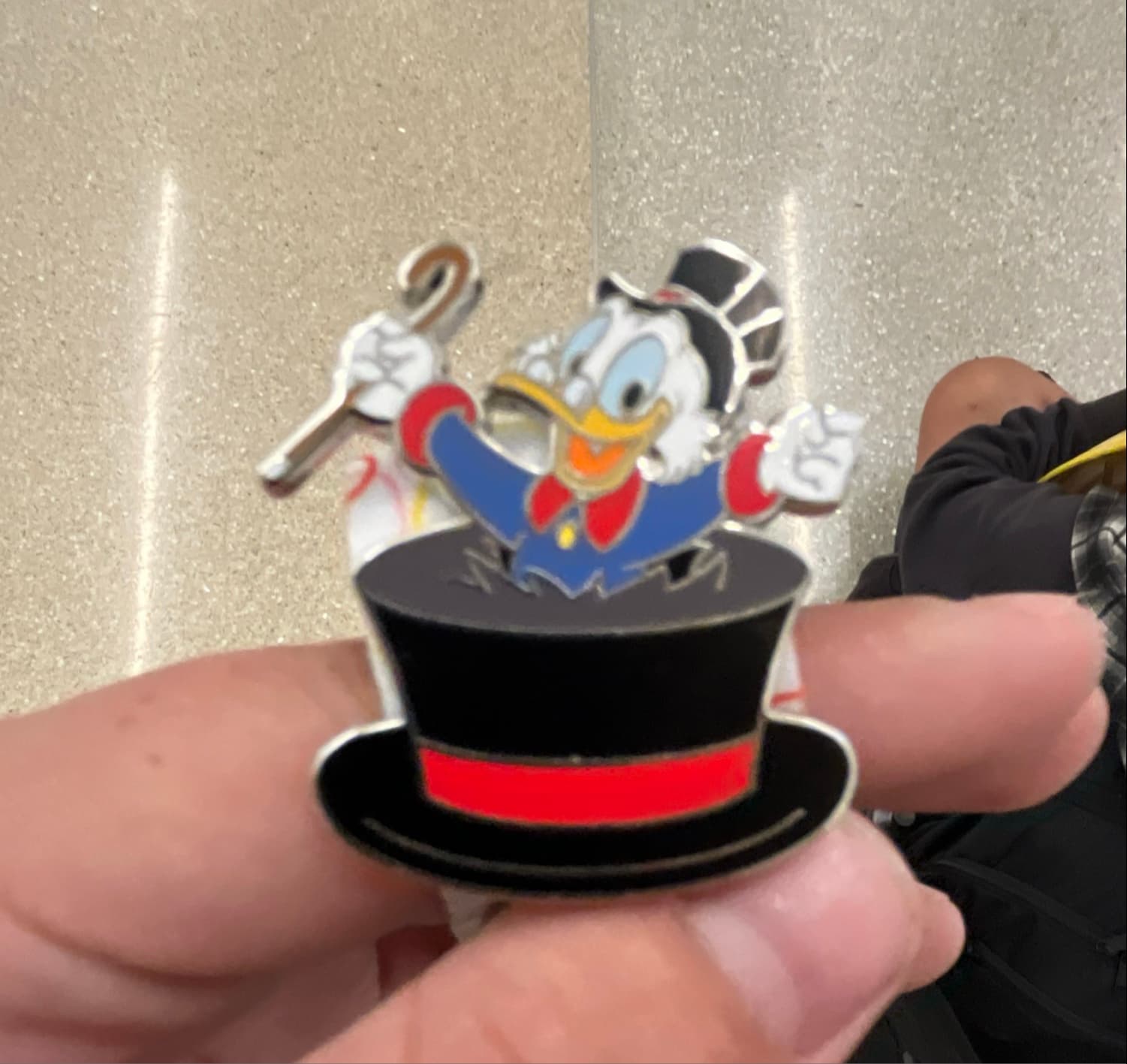 Scrooge in Top Hat ONLY front