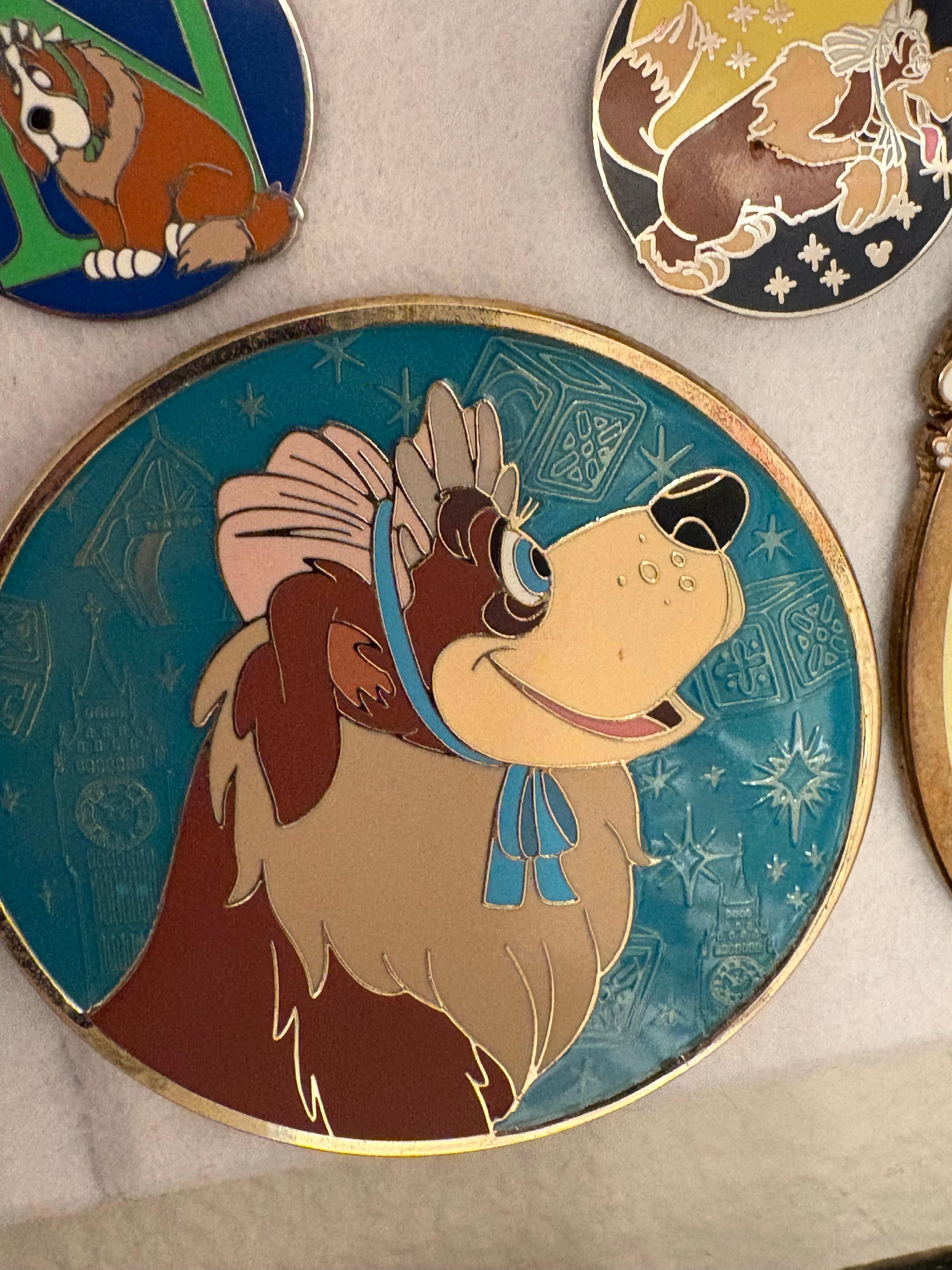 Nana portrait fantasy pin front