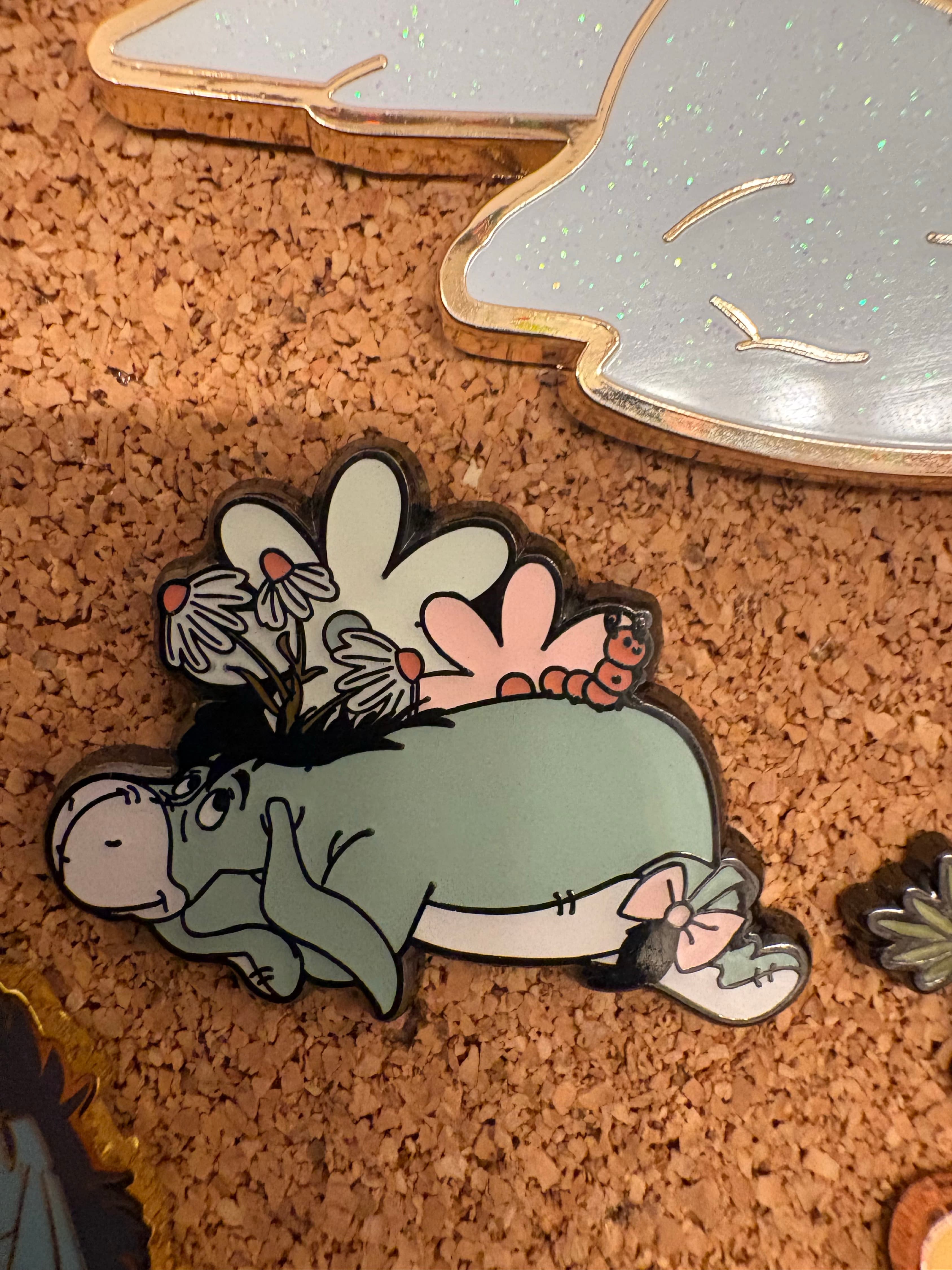 LFLY - Eeyore with Mushrooms and Flowers front