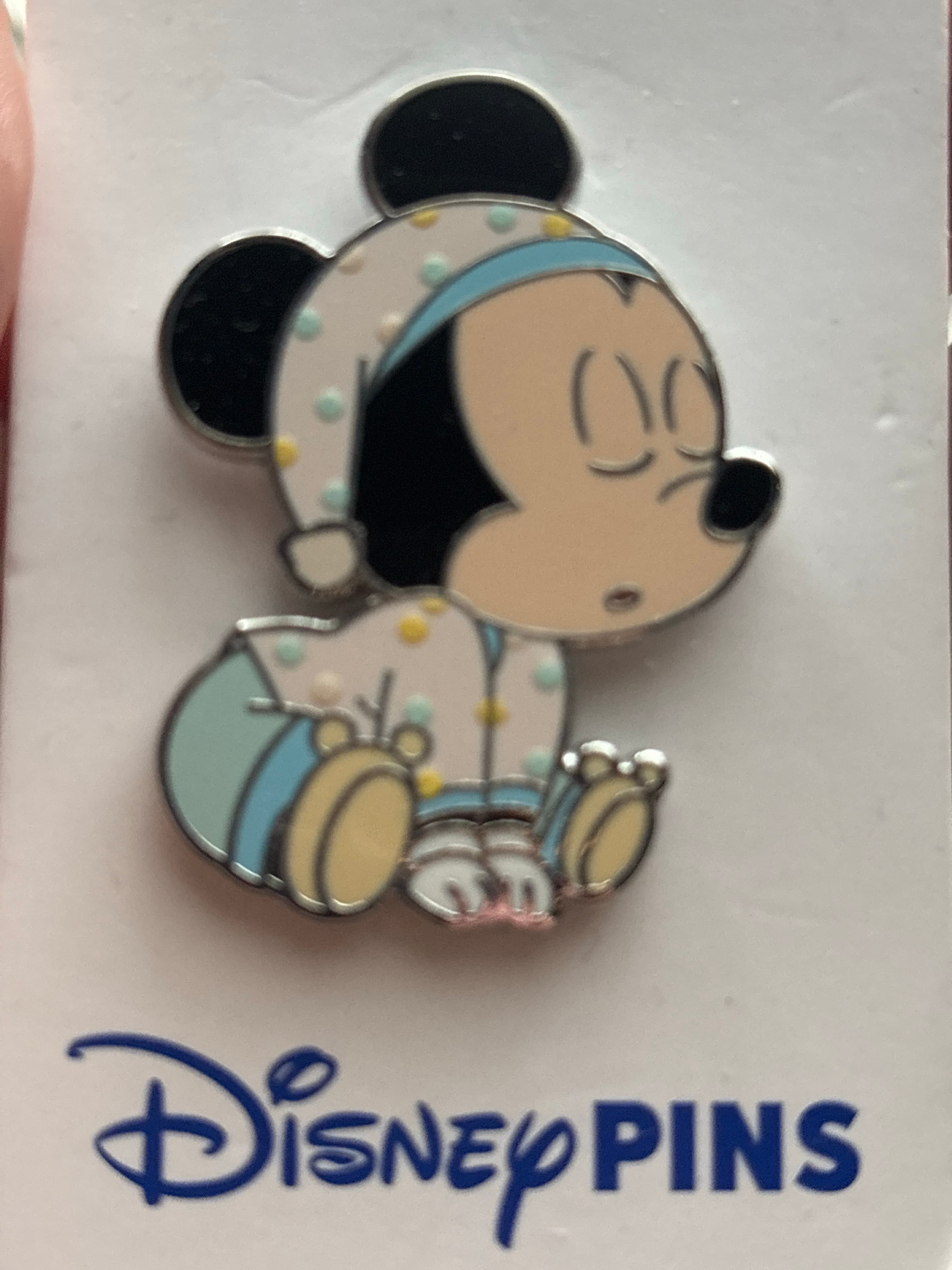 Sleeping Baby Mickey Mouse front