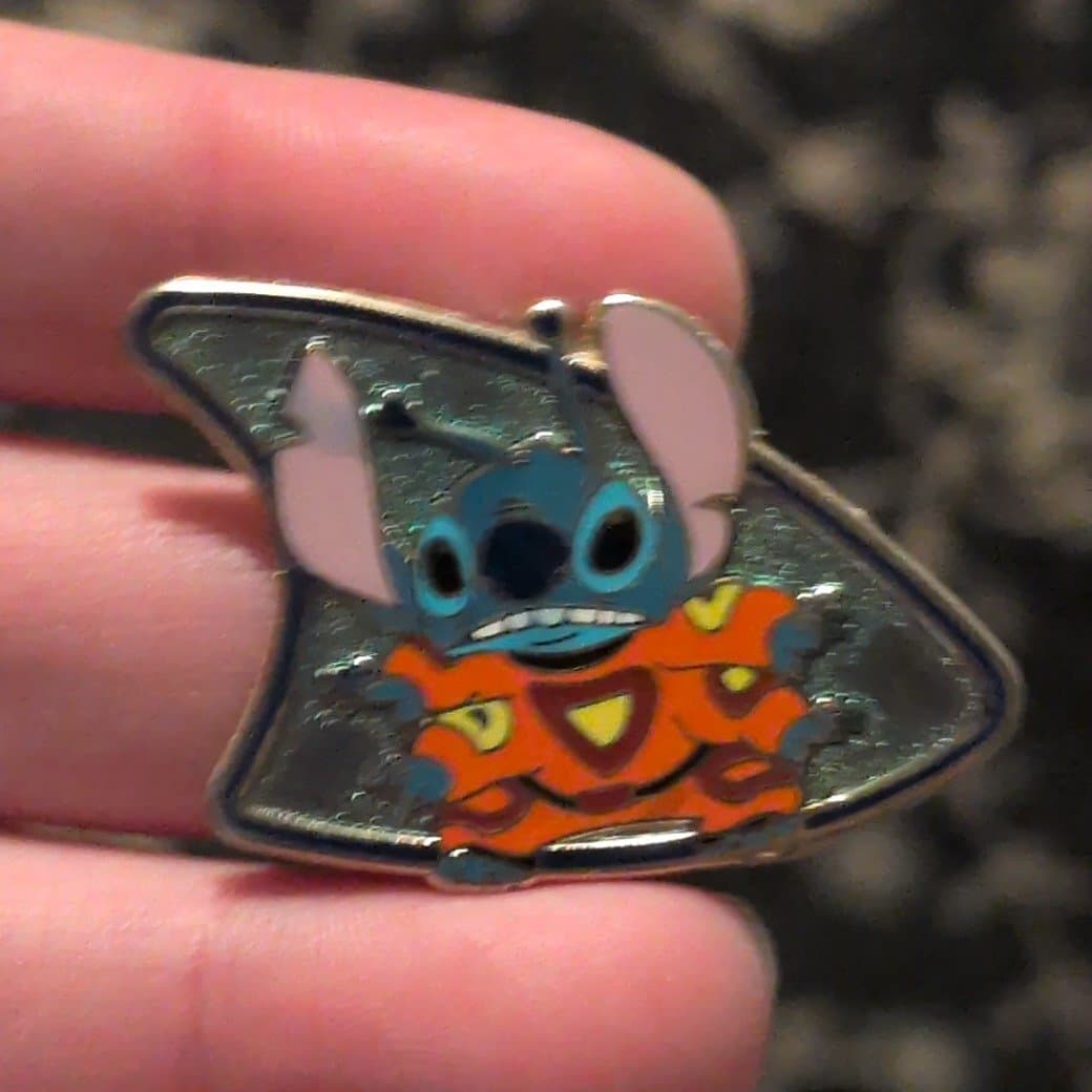 Stitch Alien with background front