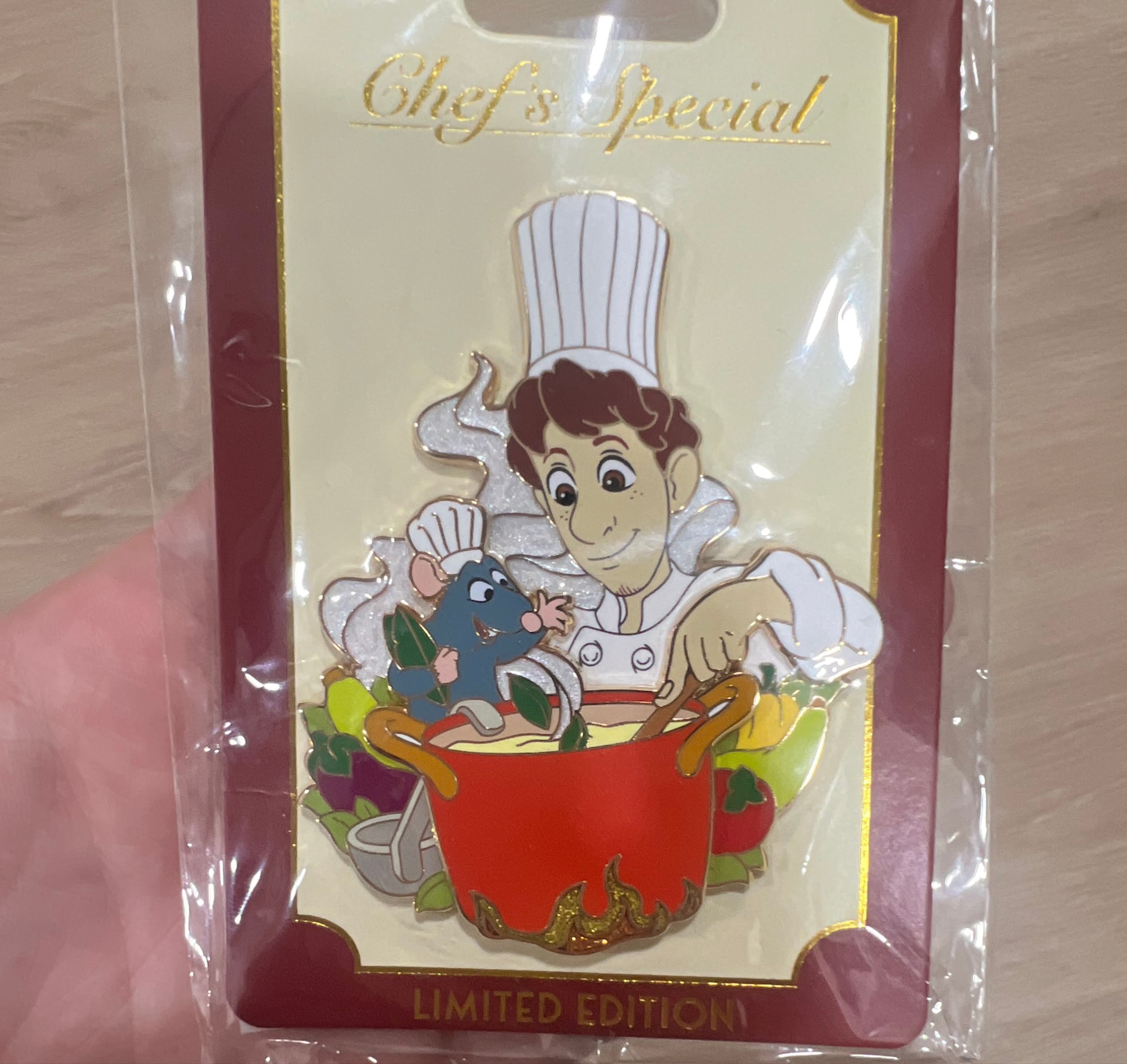 Remy and Linguini Chef's Special Series 2 Ratatouille Soup Pin front