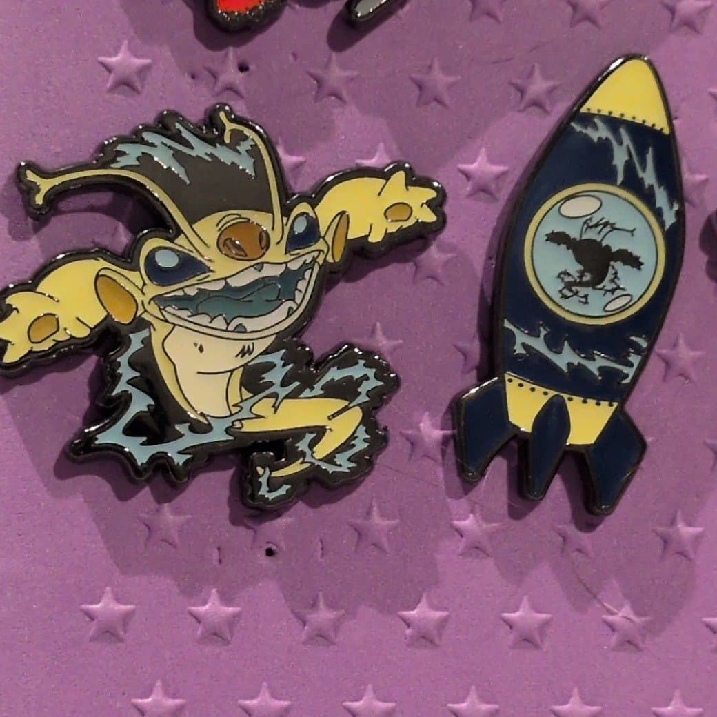 Stitch sparky and ship front