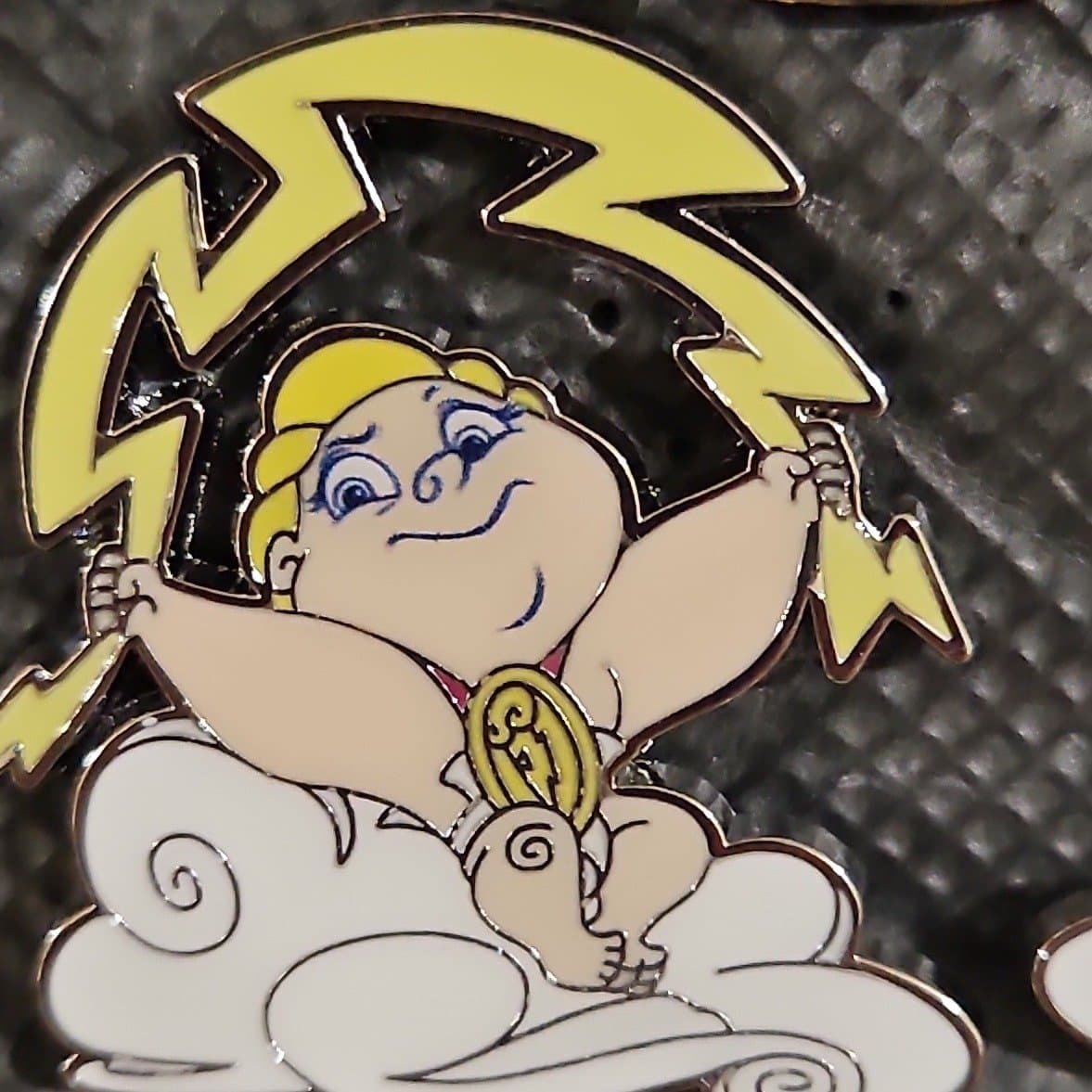 Baby Hercules with Thunderbolt front