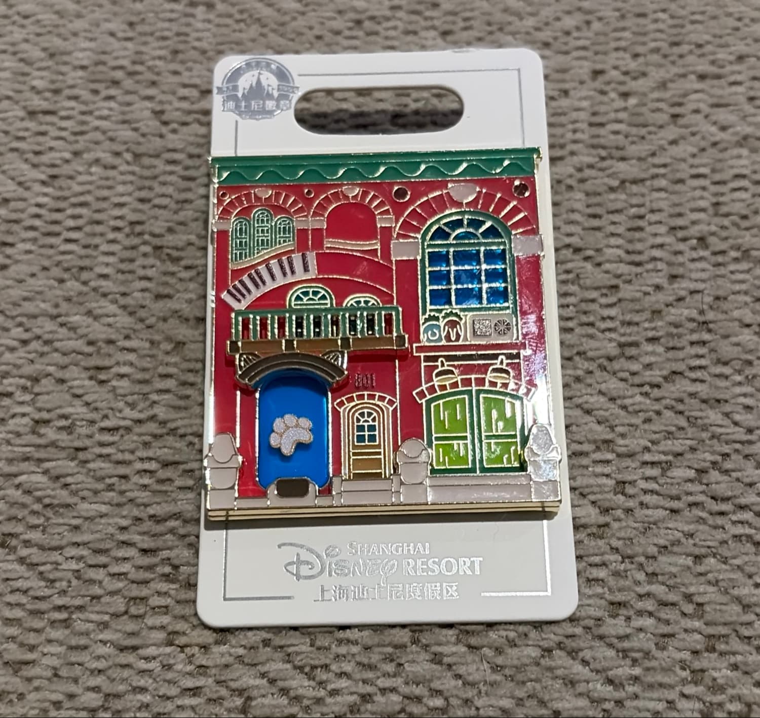 Zootopia Land Urban Jungle House 501 Pin front