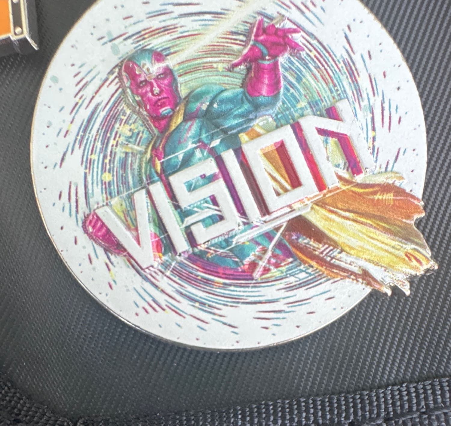 Marvel Studios Vision Raised Pin front