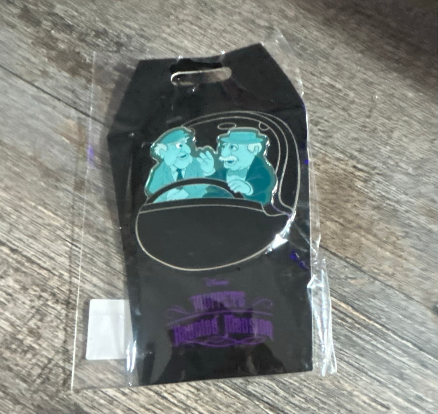 Muppets Haunted Mansion Hitchhiking Stadler and Waldorf front
