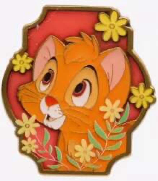 Oliver - Disney Cats Floral Portraits front