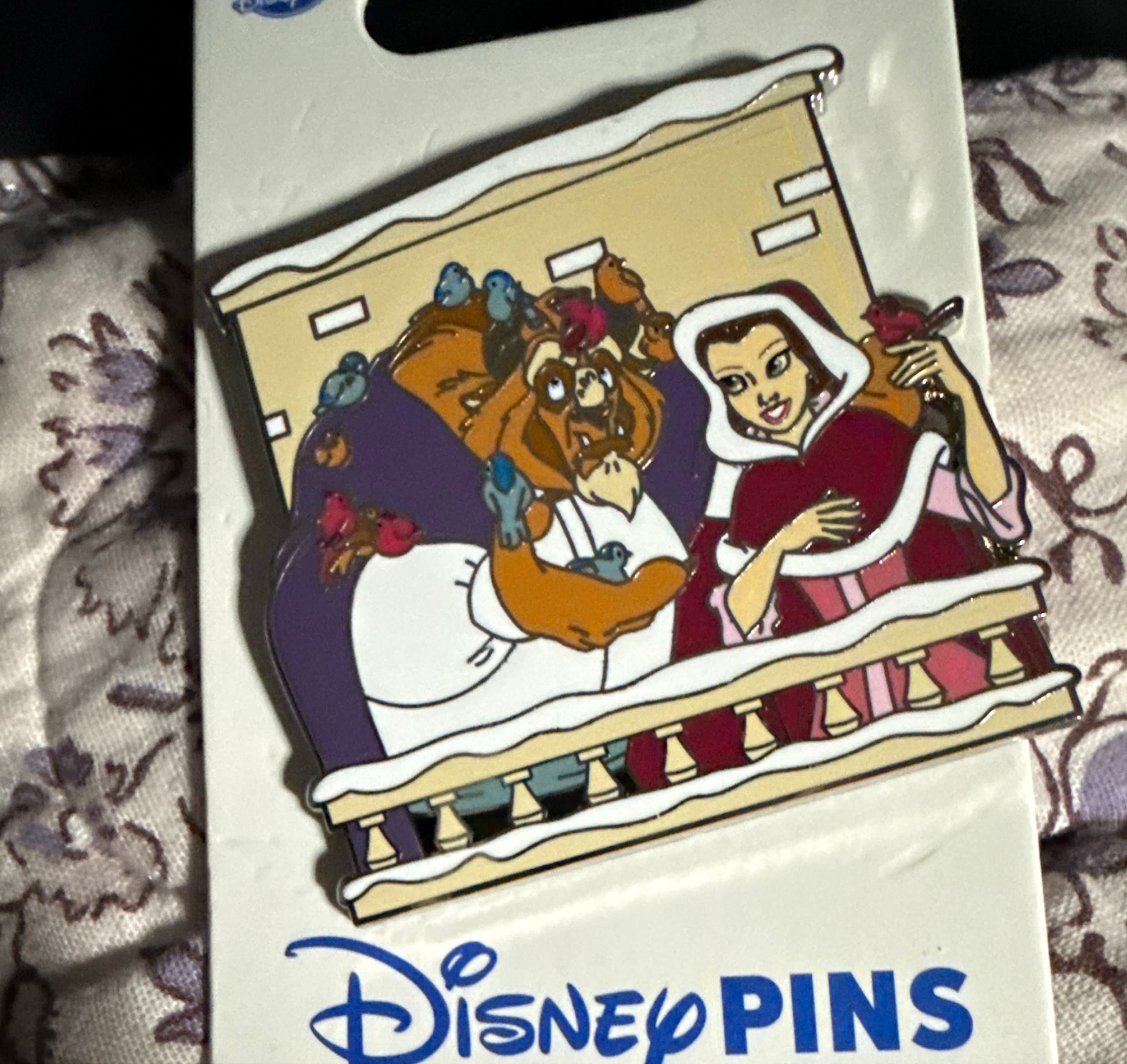 Winter Beast & Belle with the Birds front