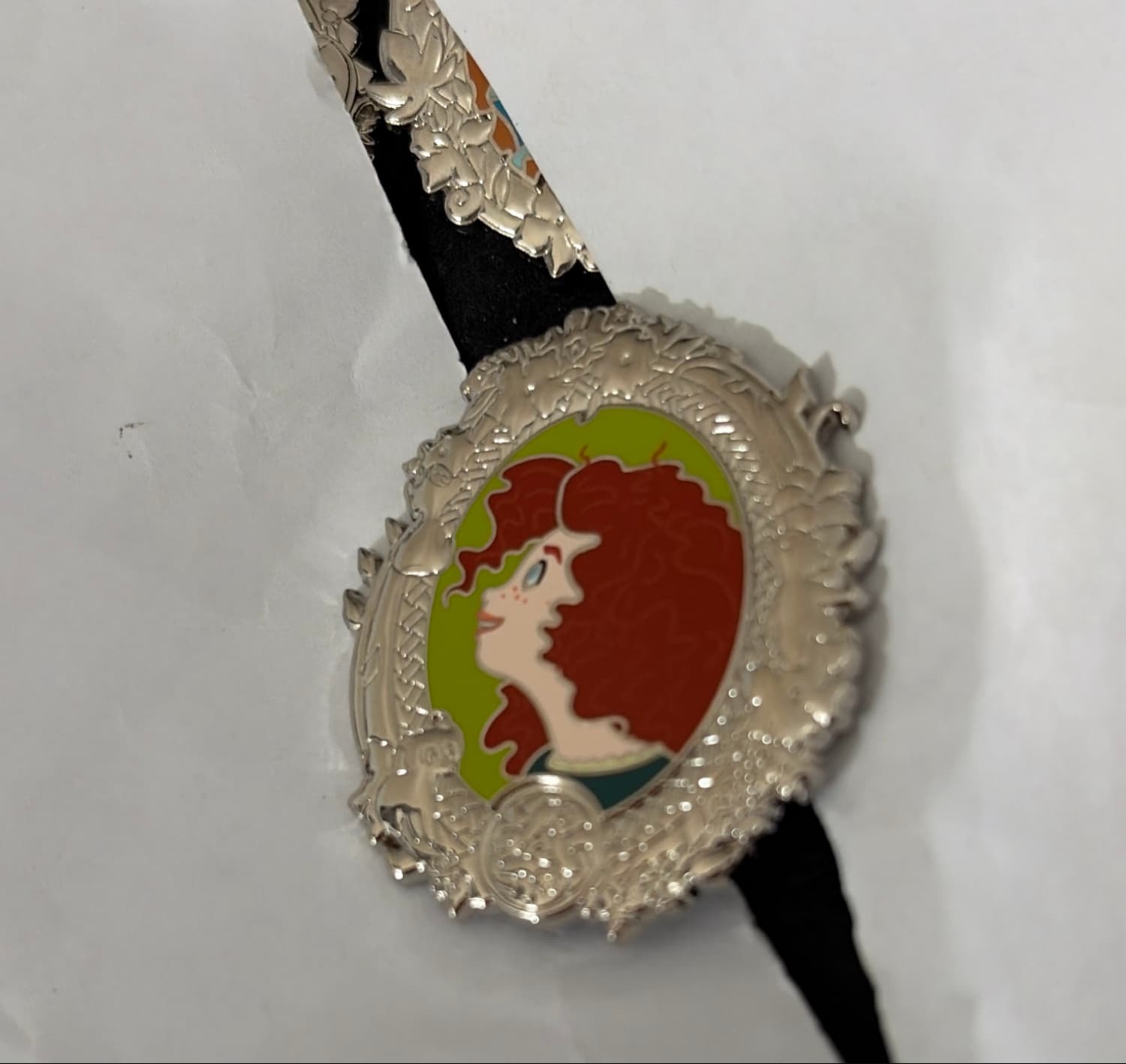 Princess Portrait Silver Frame - Merida front