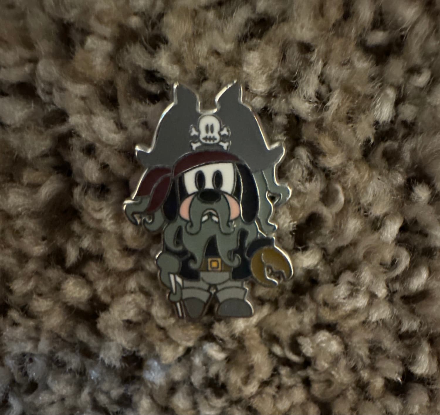 Goofy as Davy Jones front