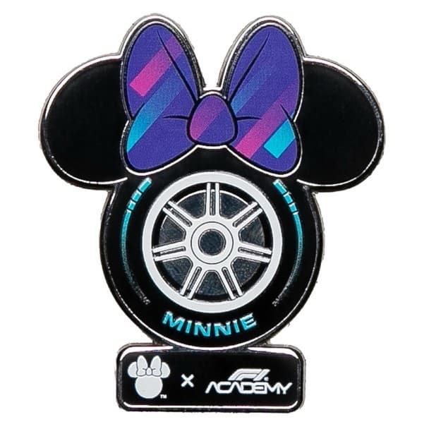 Disney x F1 ACADEMY™ Minnie Mouse Icon Pin front