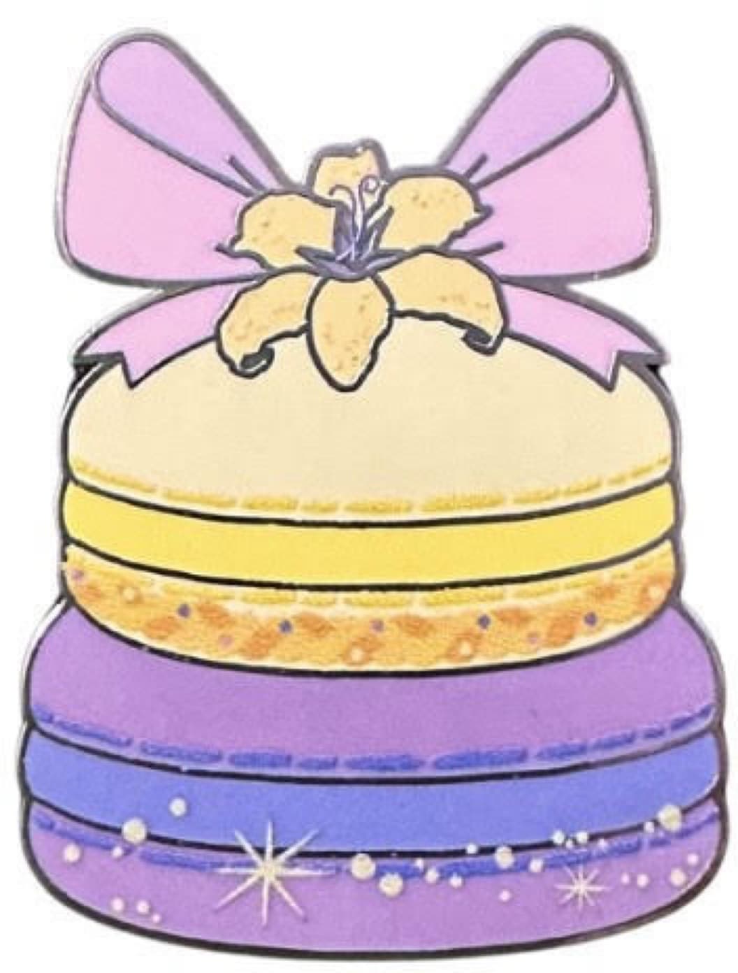 Rapunzel Macaron front