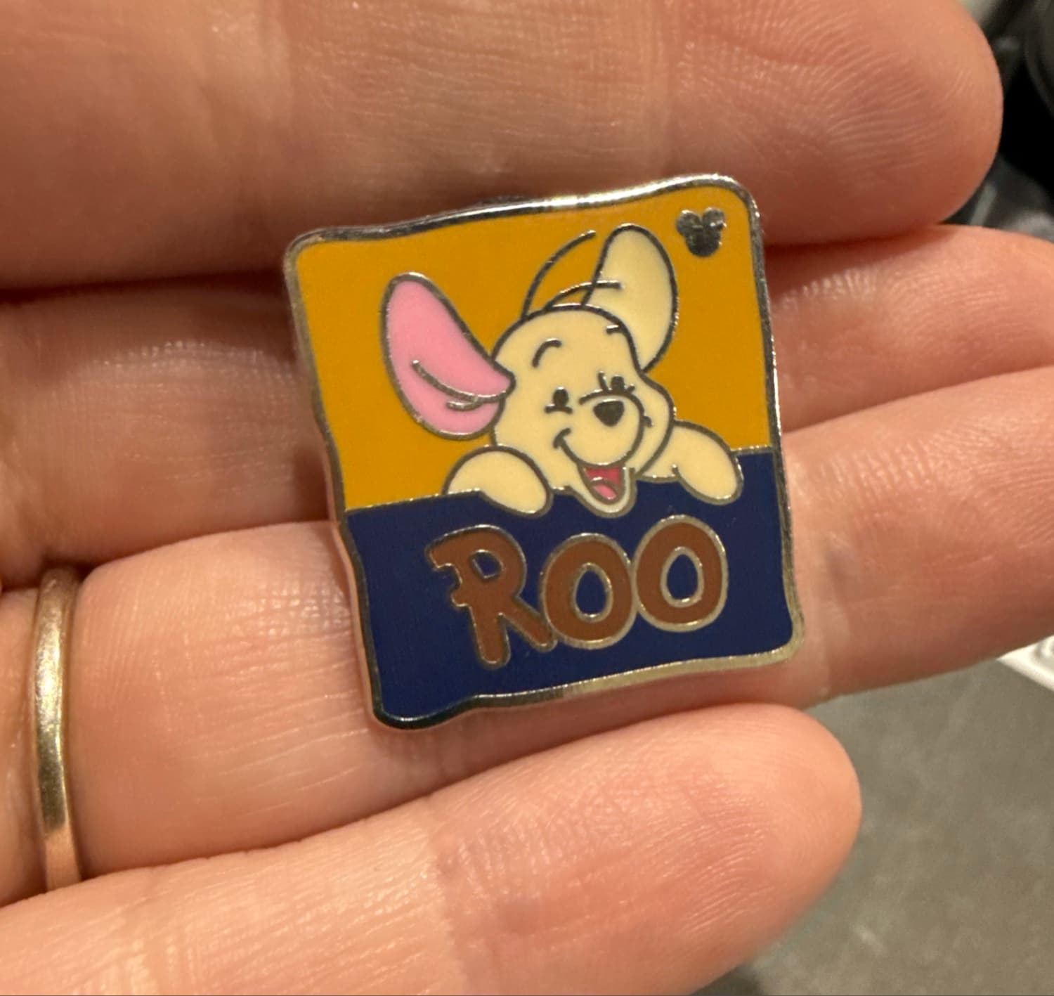 Roo Hidden Mickey Pin front