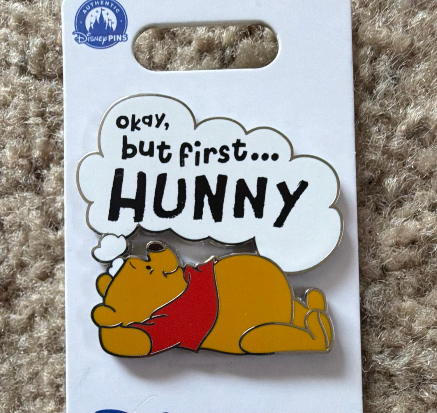 Winnie the Pooh - Okay, But First... HUNNY front