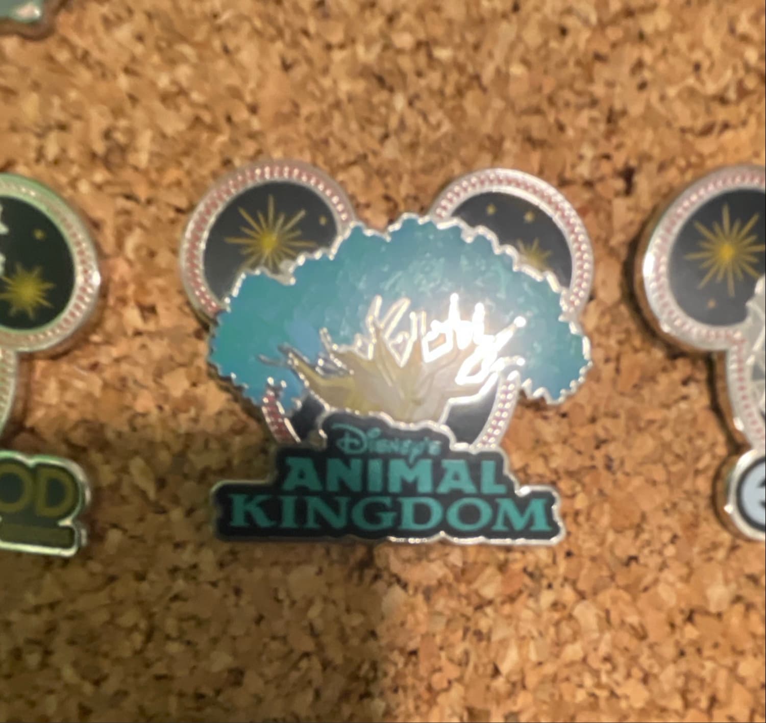 Disney's Animal Kingdom Mickey Ears Tree of Life Pin front