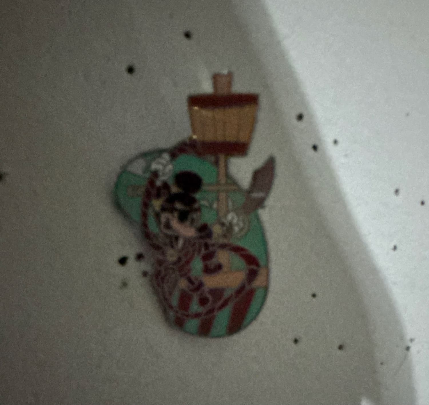 Pirate Mickey Swinging with a Sword front
