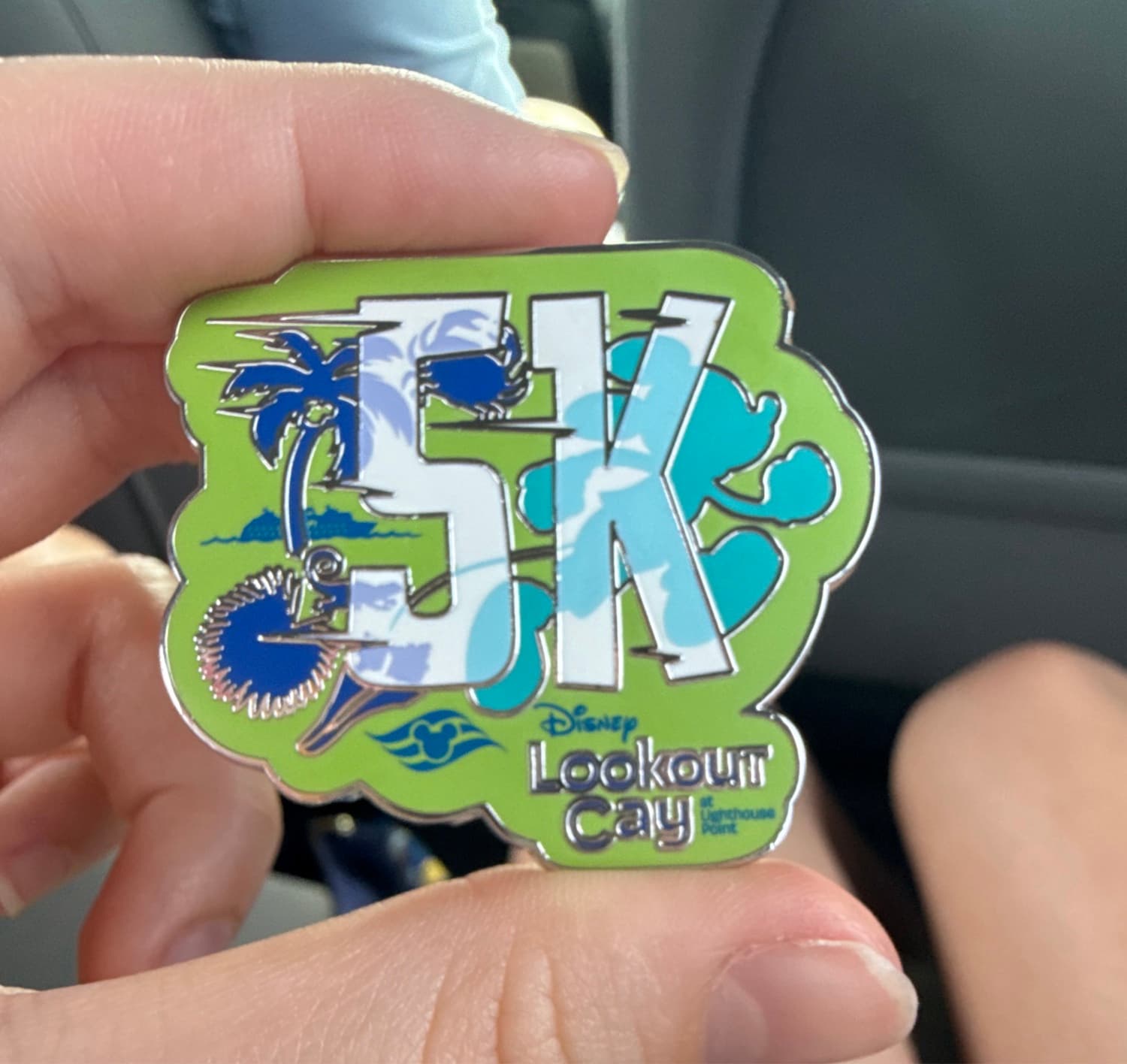 Disney Lookout Cay at Lighthouse Point 5K Pin front