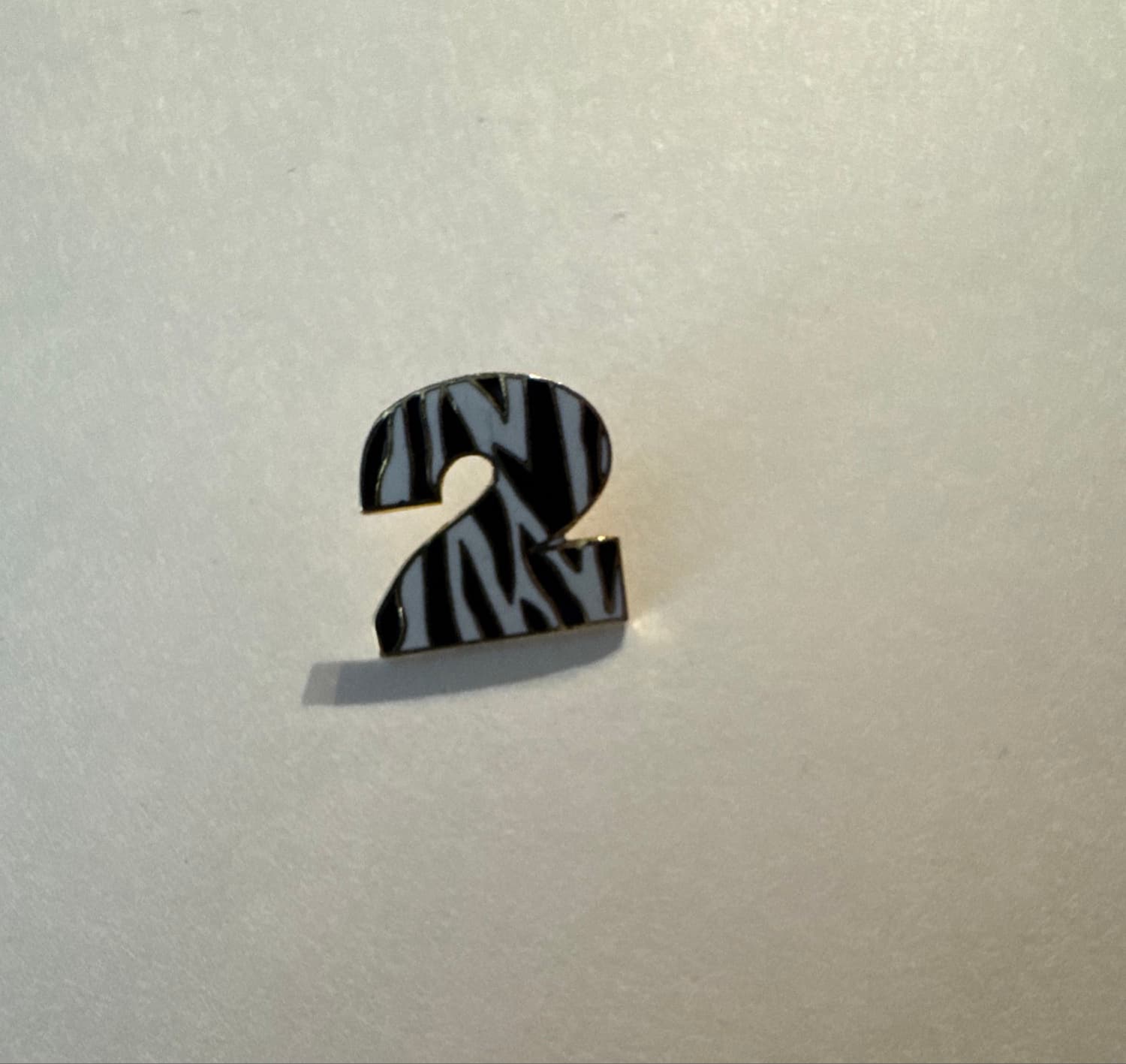 Animal Kingdom 2000 Pin Set - Zebra Print Number 2 front