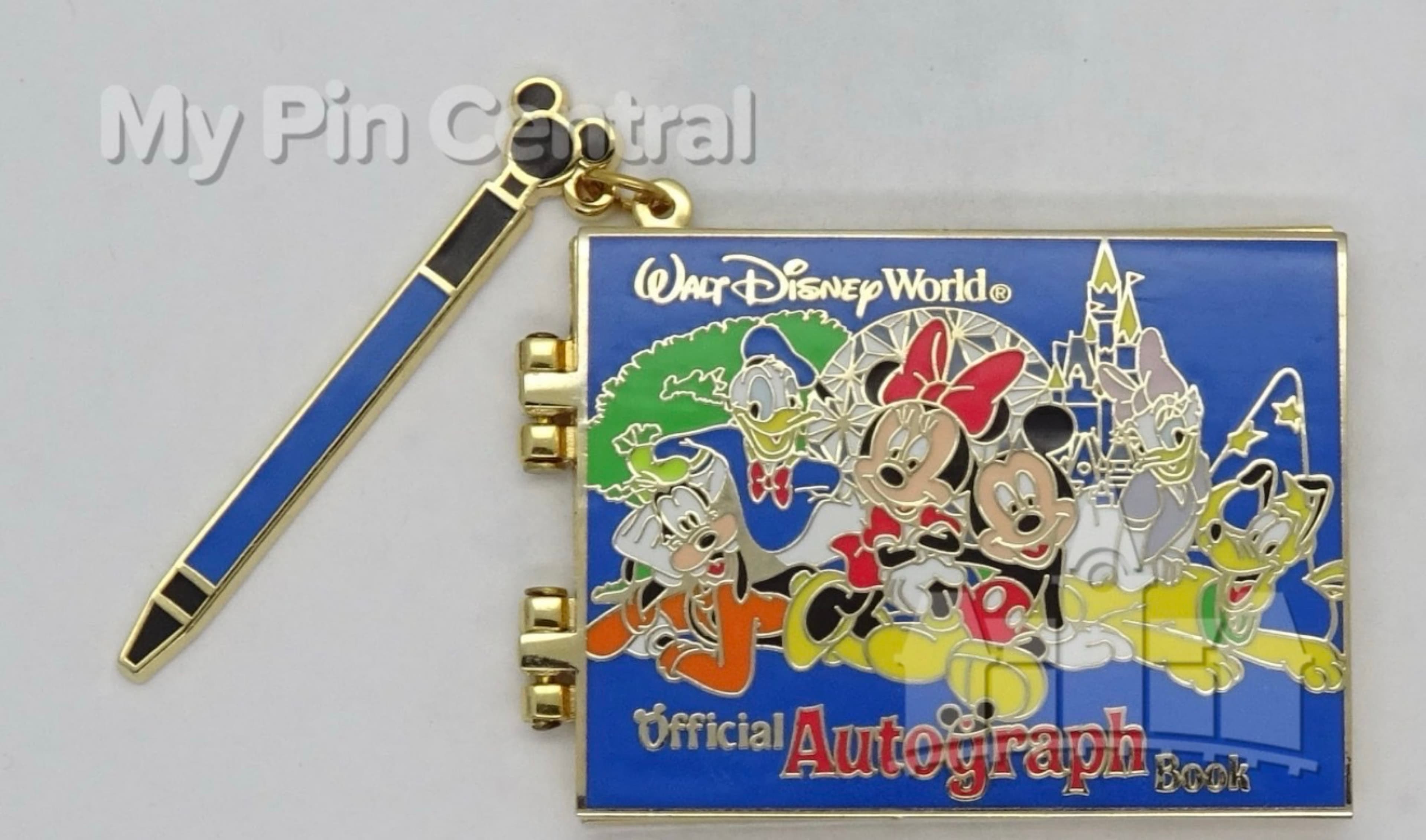 WDW - Walt Disney World - Official Autograph Book with Pen front
