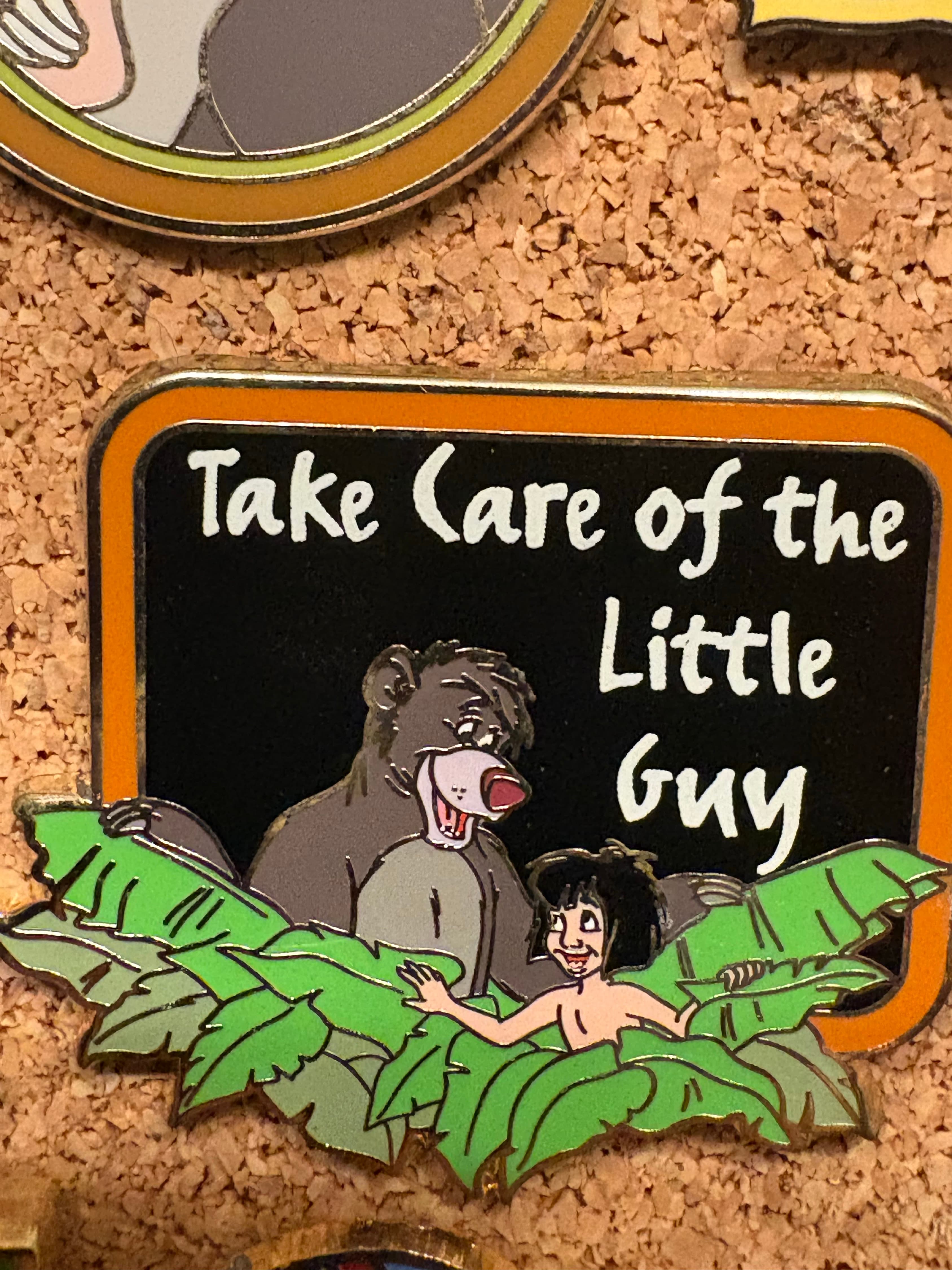 Baloo and Mowgli - GenEARation D - Disney Life Lessons - Take Care of the Little Guy front