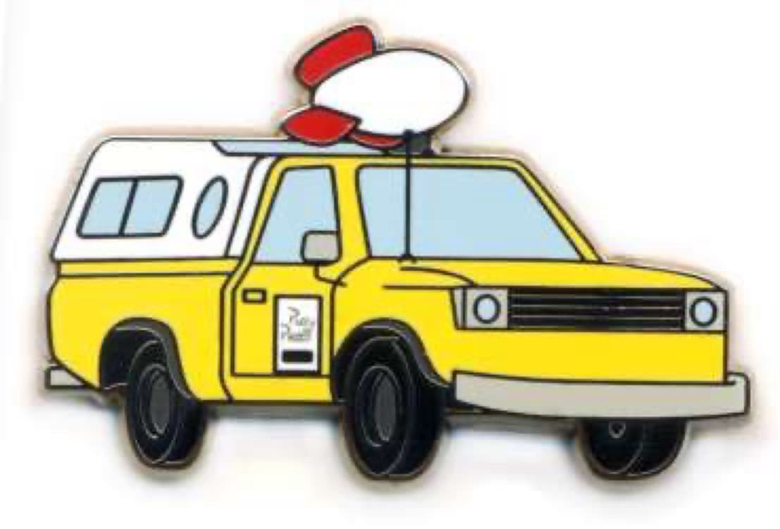 Pizza Planet Truck front