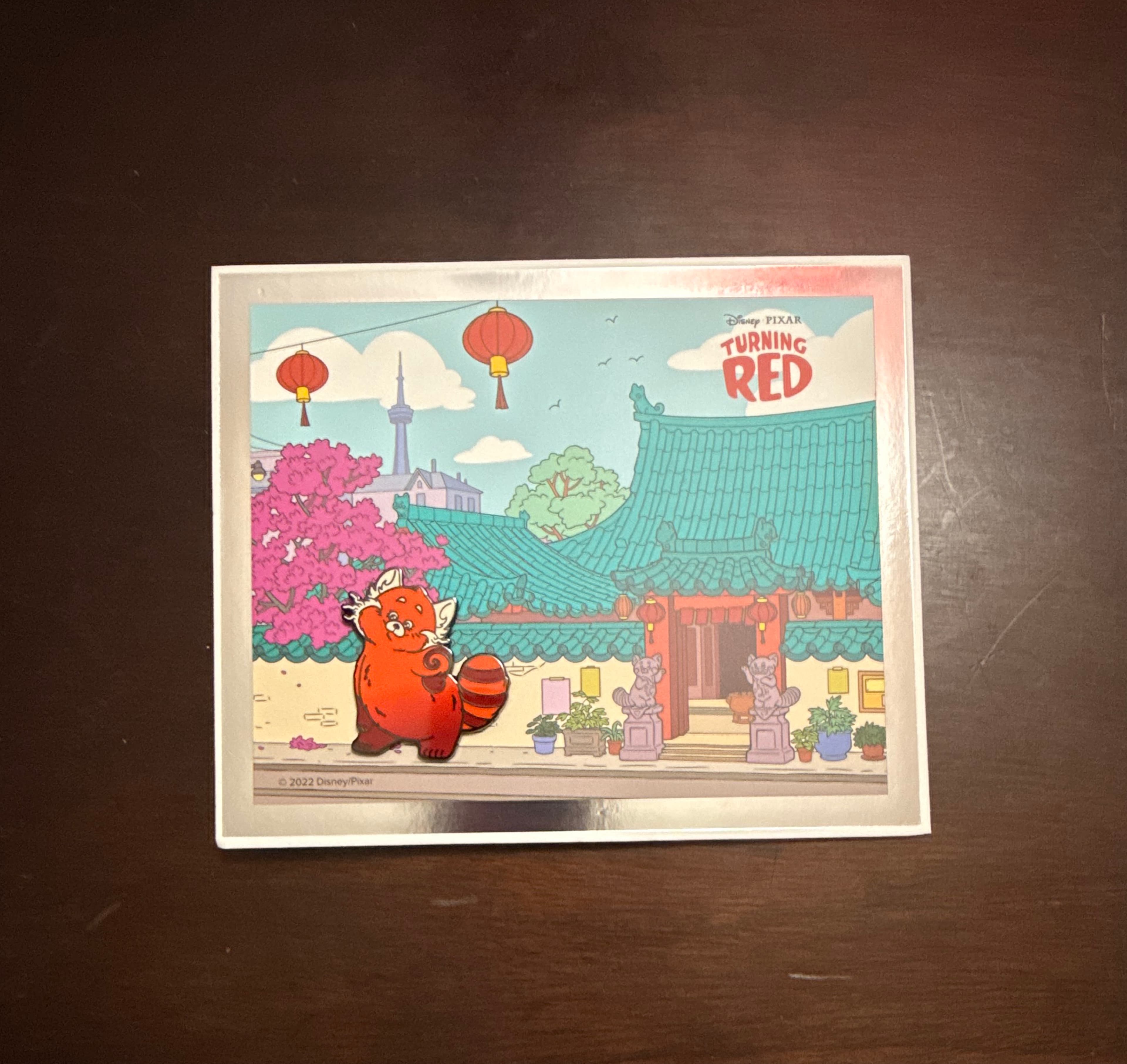 Mei Lee as Red Panda - Turning Red (on Scenic Card) front