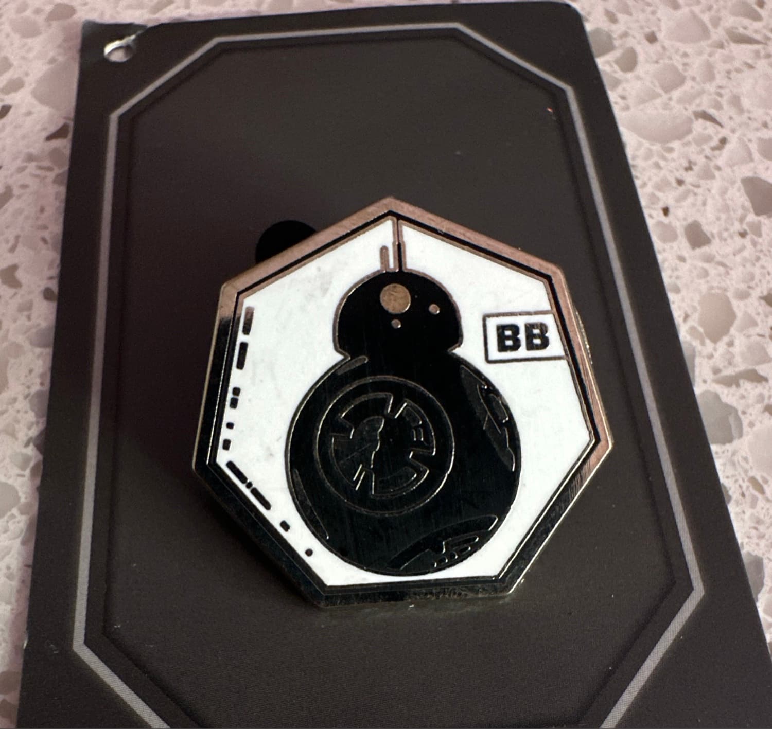 BB-8 Droid - Star Wars Hidden Mickey Hexagon front