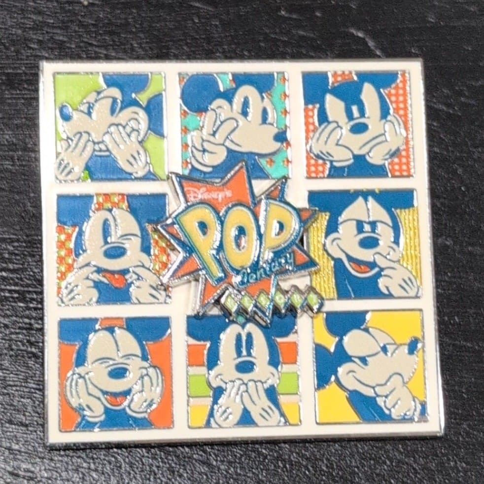 Mickey Expressions Pop Century Disney Pin front