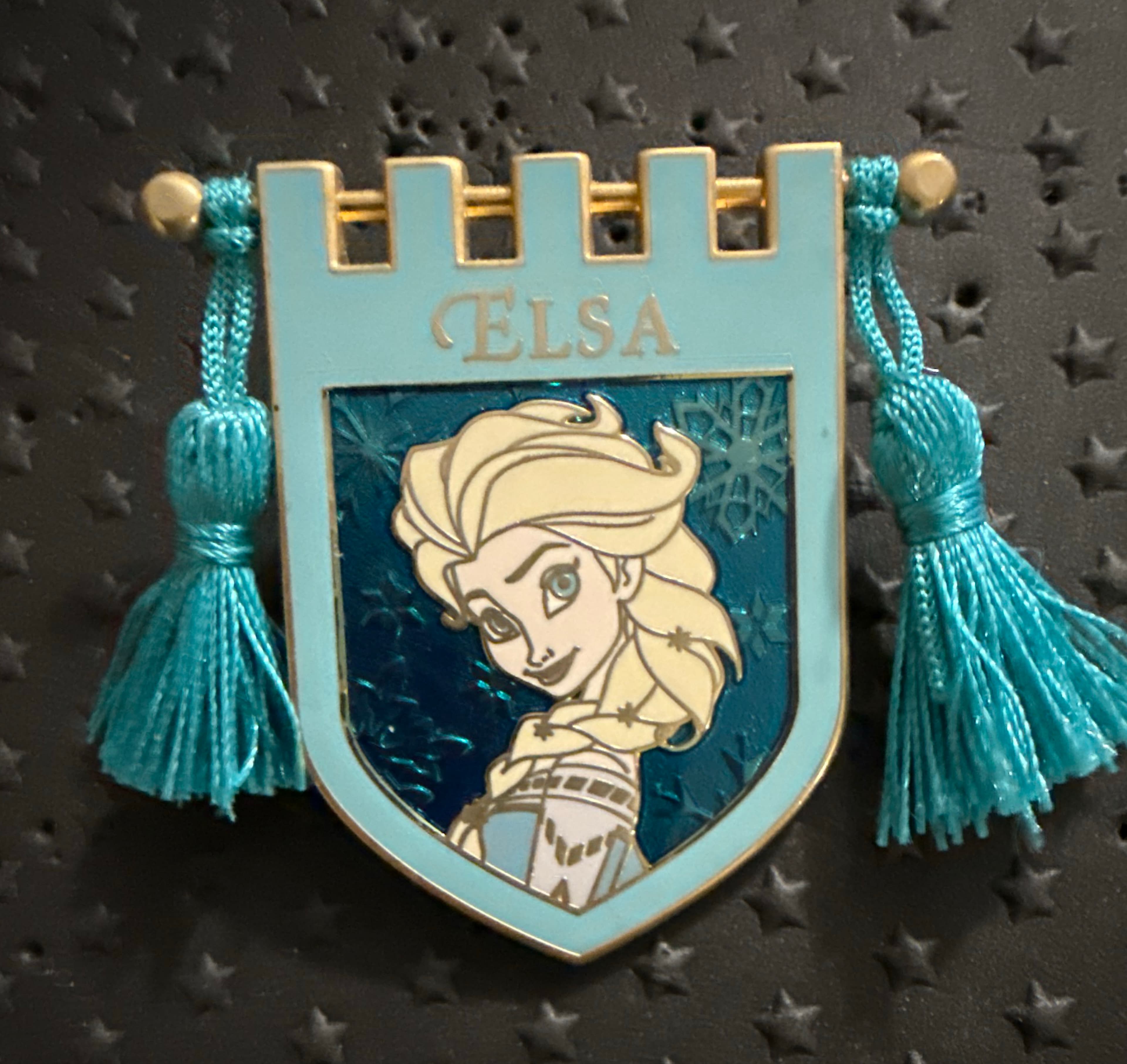 Tasseled Princess Tapestry / Banner Collection - Elsa front