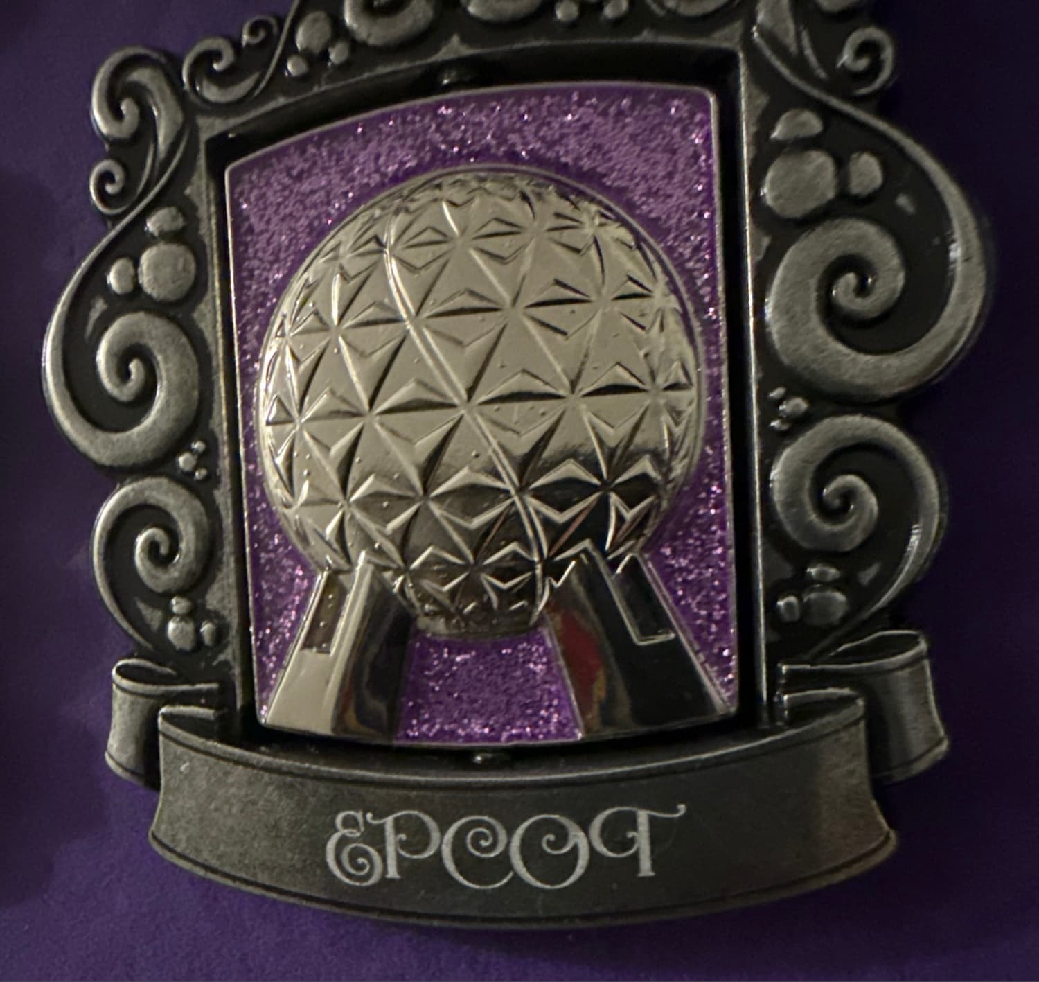 EPCOT Spaceship Earth Spinner - Jes Willis Artist Spotlight front