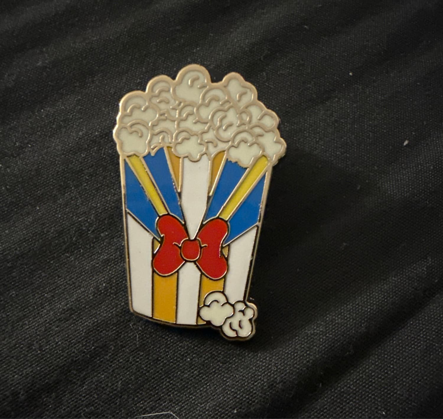 Mickey Mouse Popcorn Bucket Pin front