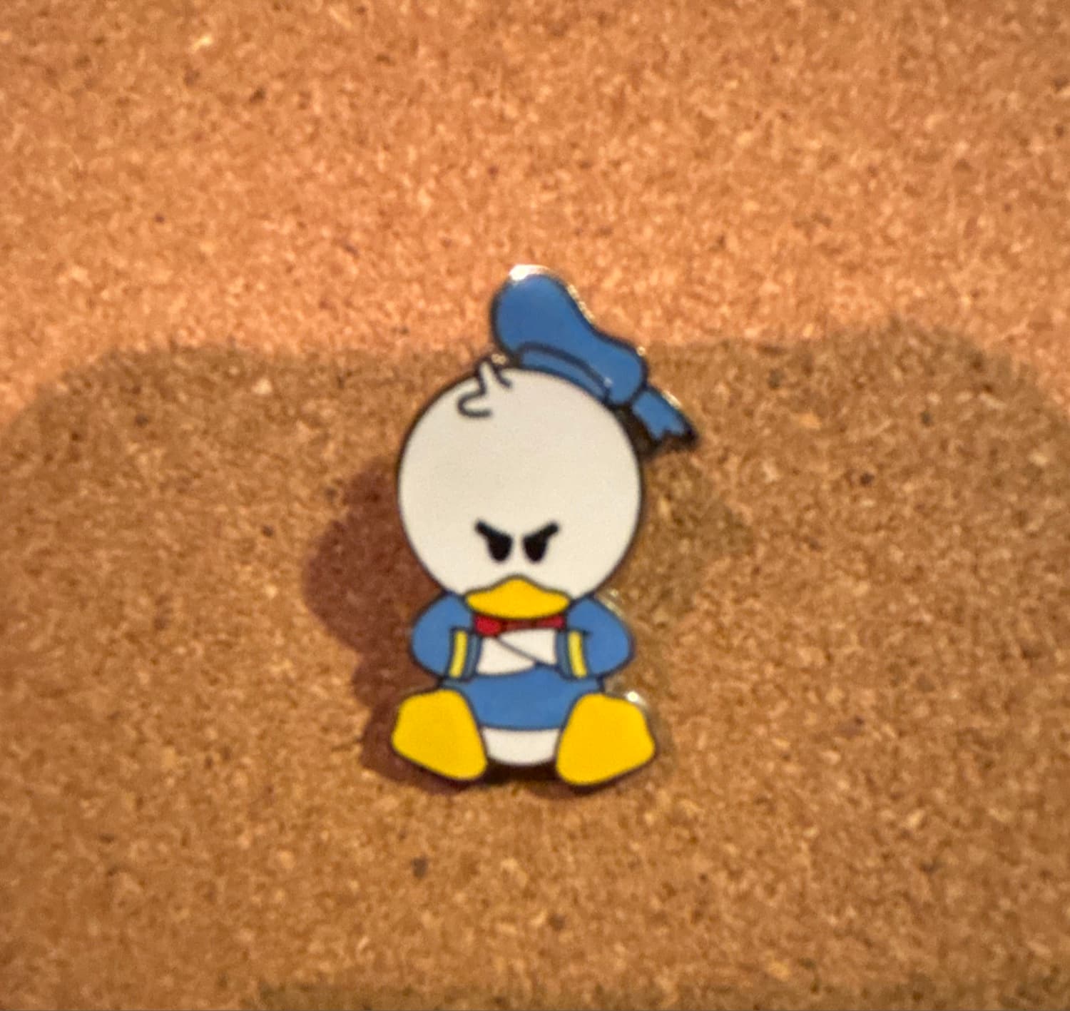 Angry Baby Donald Duck front