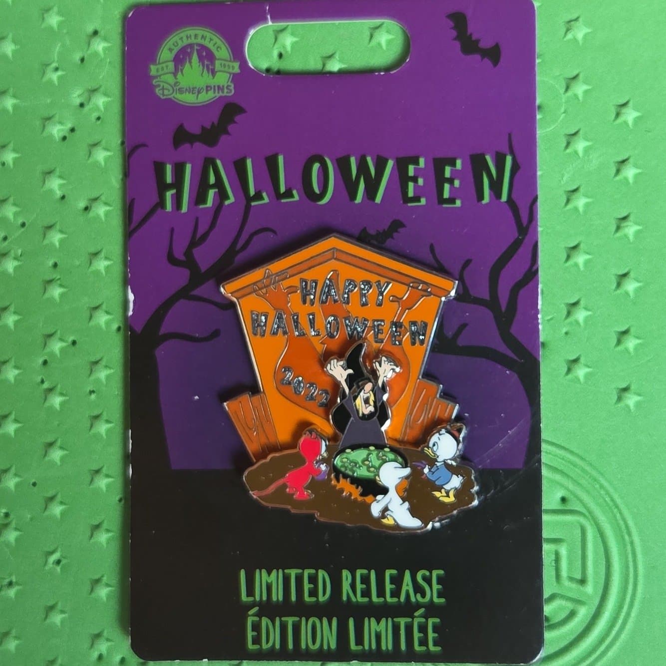 Happy Halloween 2022 - Huey, Dewey, Louie & Witch Hazel front