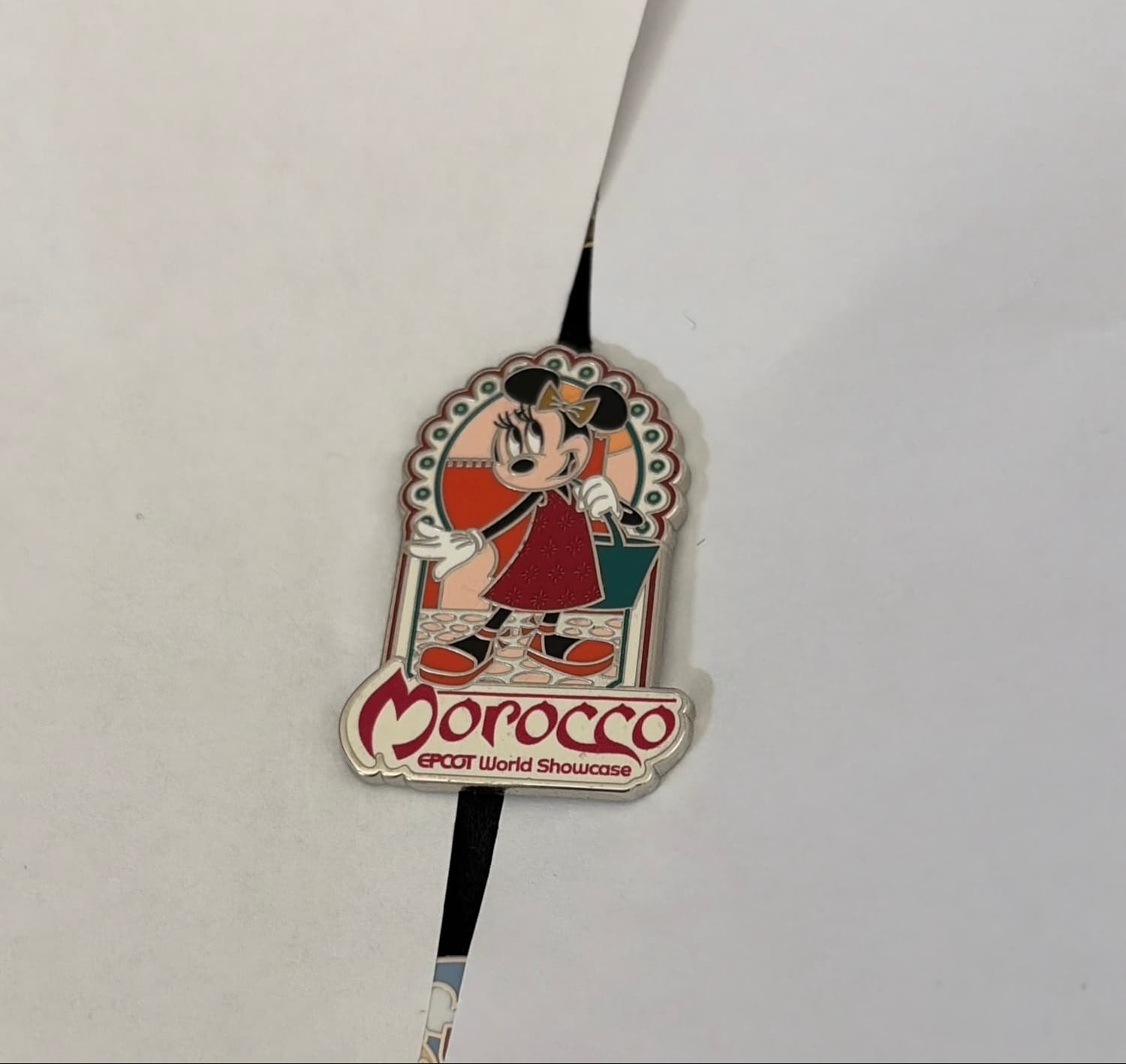 Minnie Mouse Morocco Pavilion Epcot World Showcase Pin front