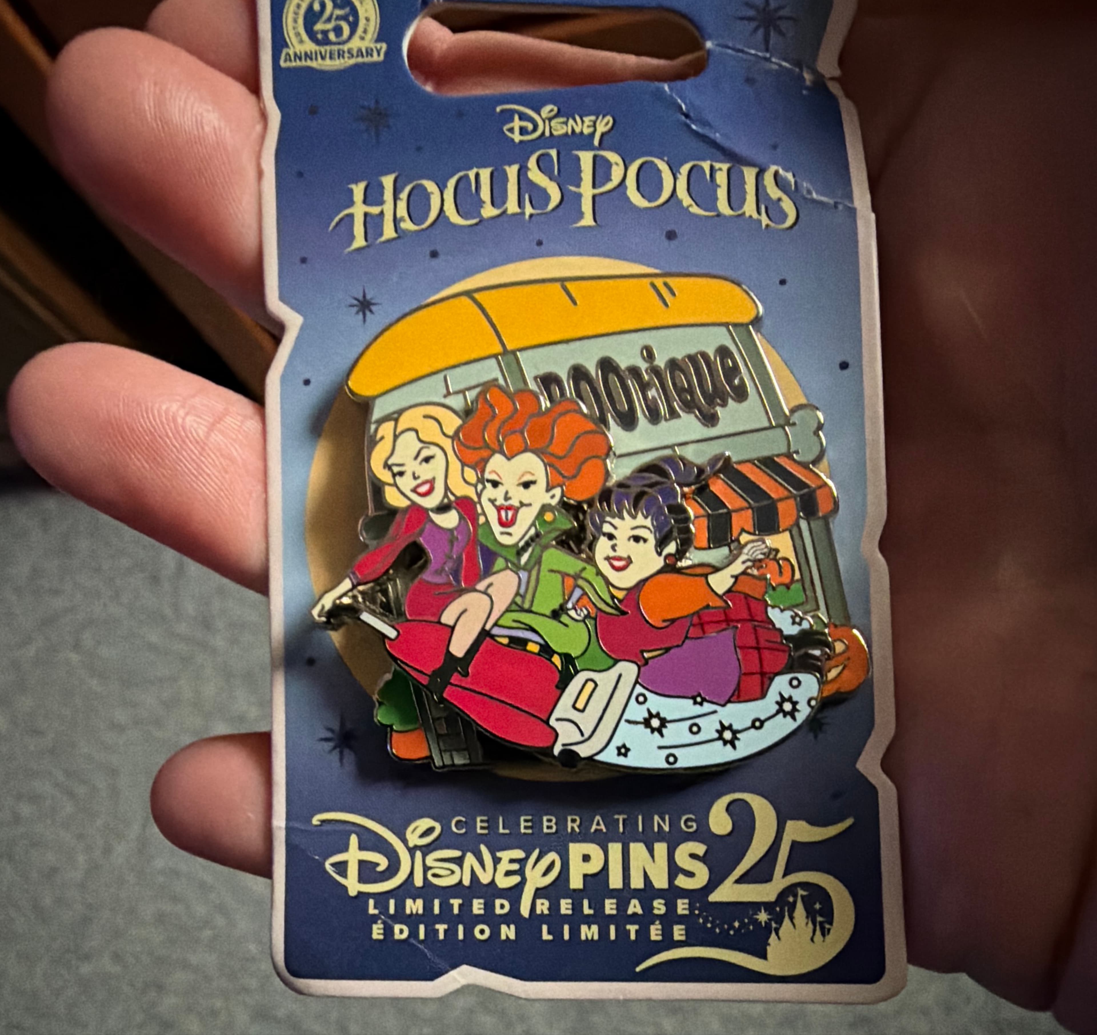 Hocus Pocus Bootique Sanderson Sisters Limited Release Pins front