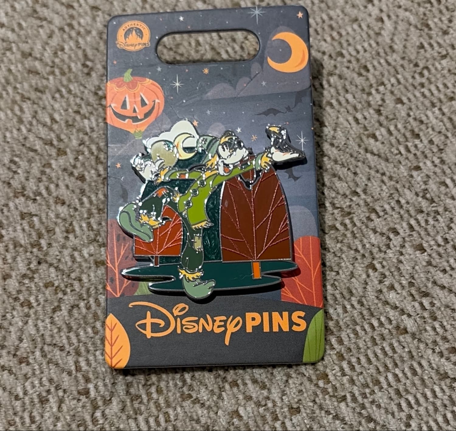Mickey Mouse Dressed as a Scarecrow front