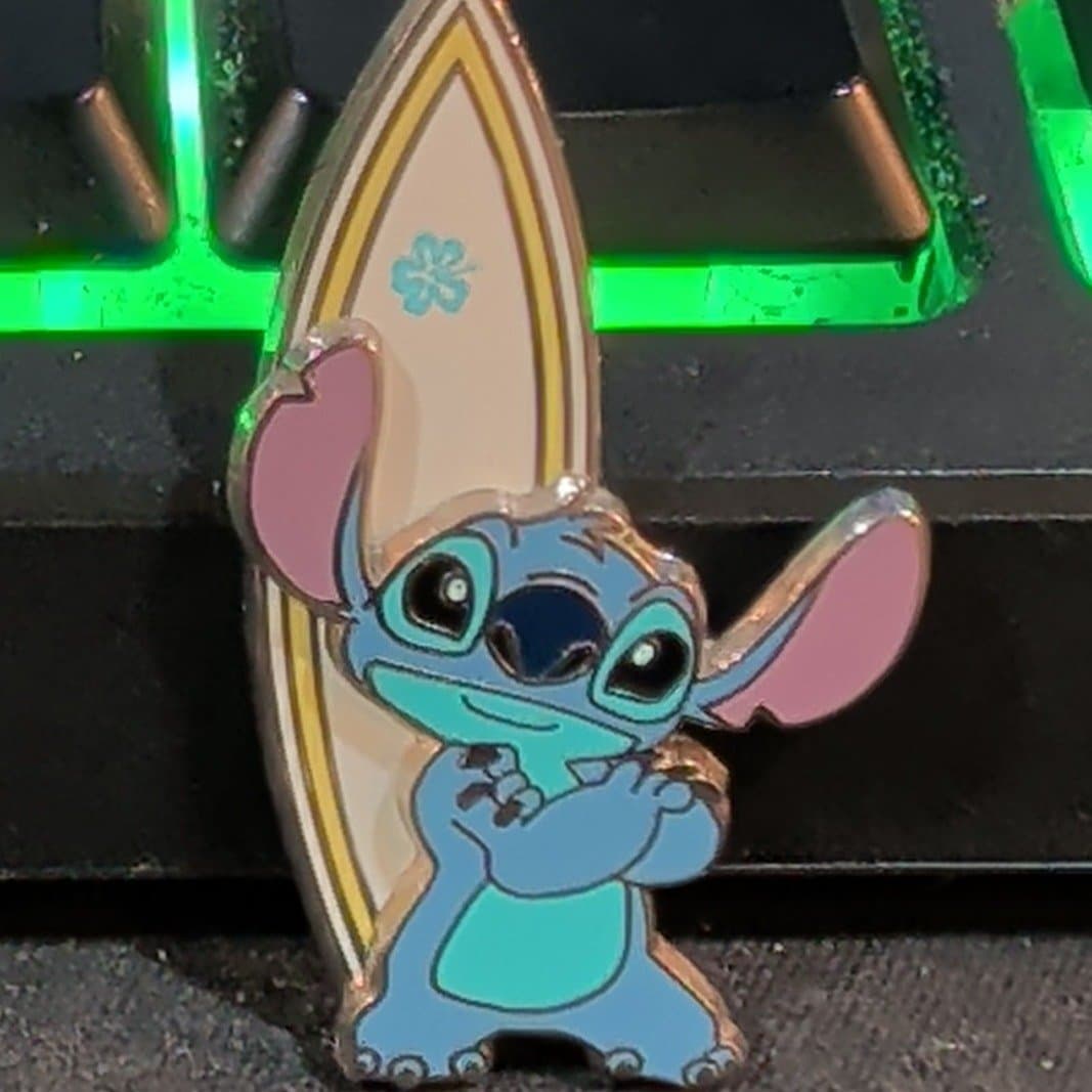 Stitch with Surfboard front