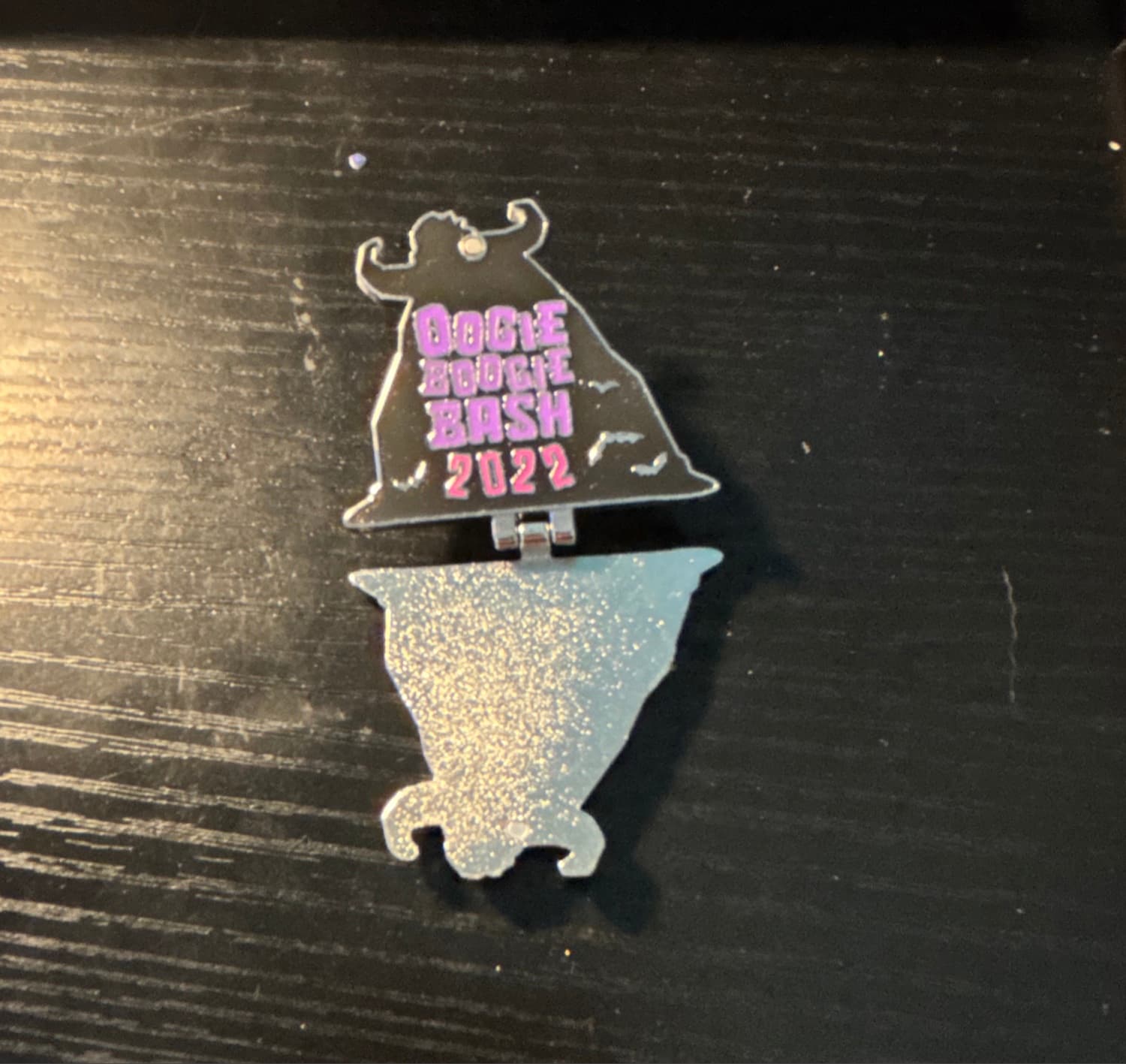 Oogie Boogie Bash 2022 Magic Key Oogie Boogie Pin front