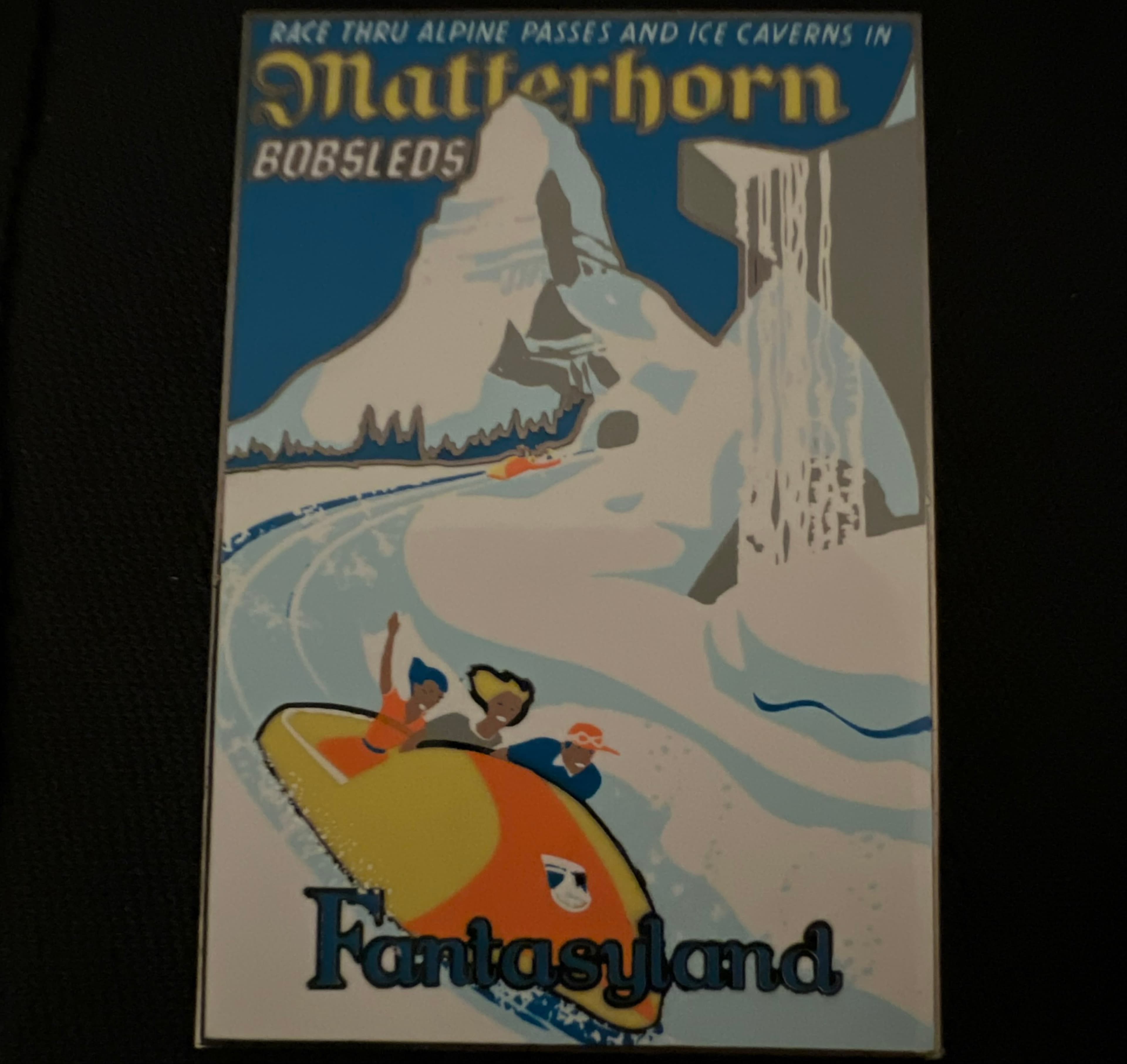 Matterhorn Bobsleds - Disneyland Posters Series front