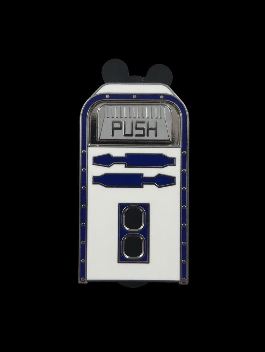 R2-D2 - Disney Character Trash Bins Mystery Pin Set front