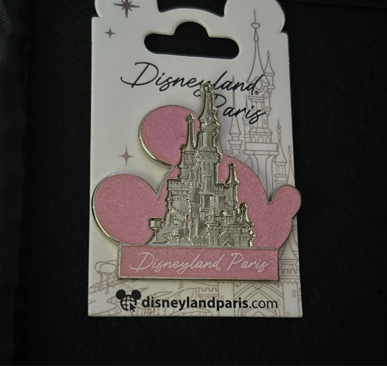 Sleeping Beauty Castle - 2022 Dated Year Pin front