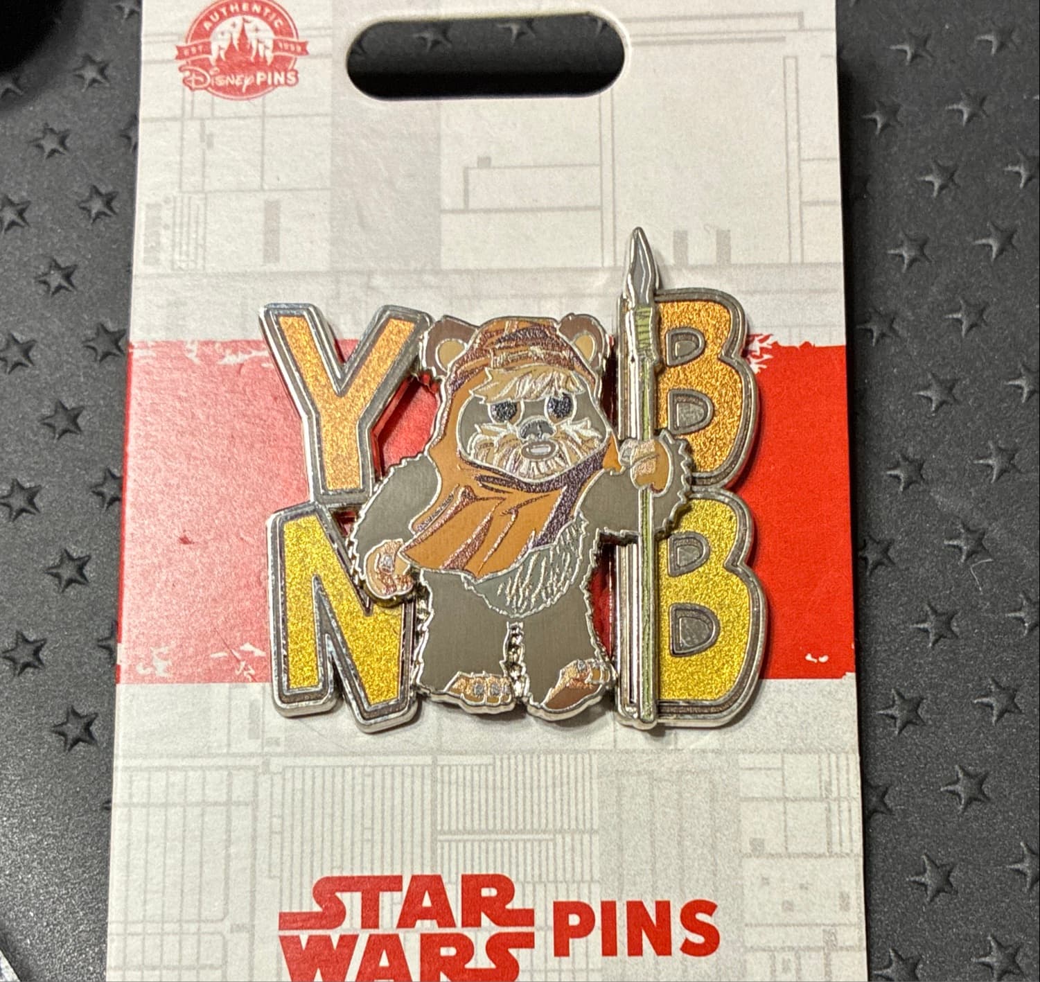 Wicket W. Warrick Ewok Yub Nub Pin – Star Wars – Limited Release front